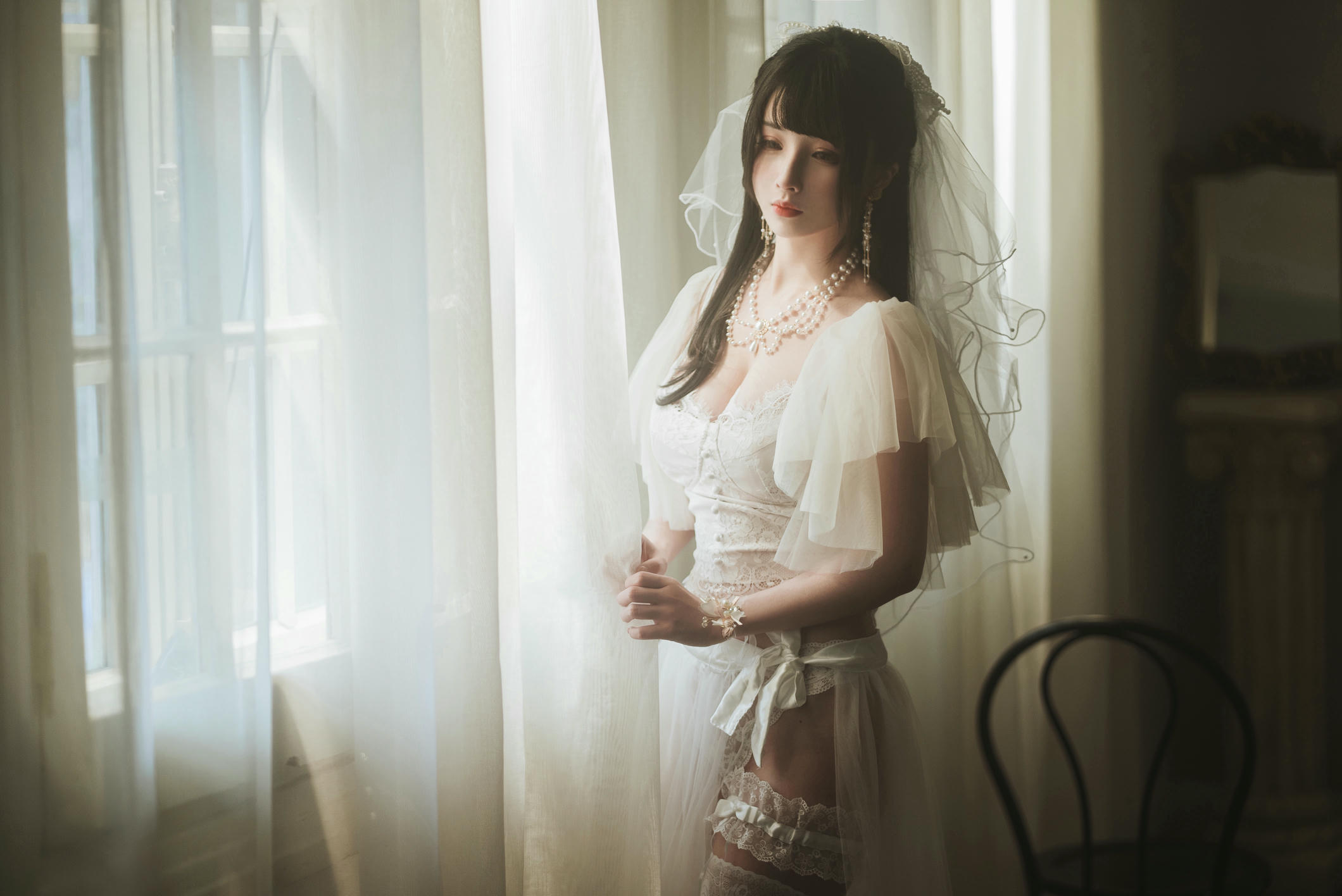 rioko凉凉子 NO.073 透明婚纱 [39P-204MB]-正片_第1集