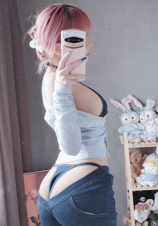 日奈娇 NO.074 牛仔裤自拍[80P-132MB]_第4集