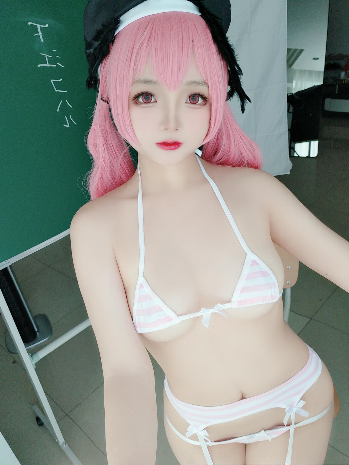 日奈娇 NO.077 碧蓝档案 下江小春+自拍 [125P 1.74GB]-自拍_第1集