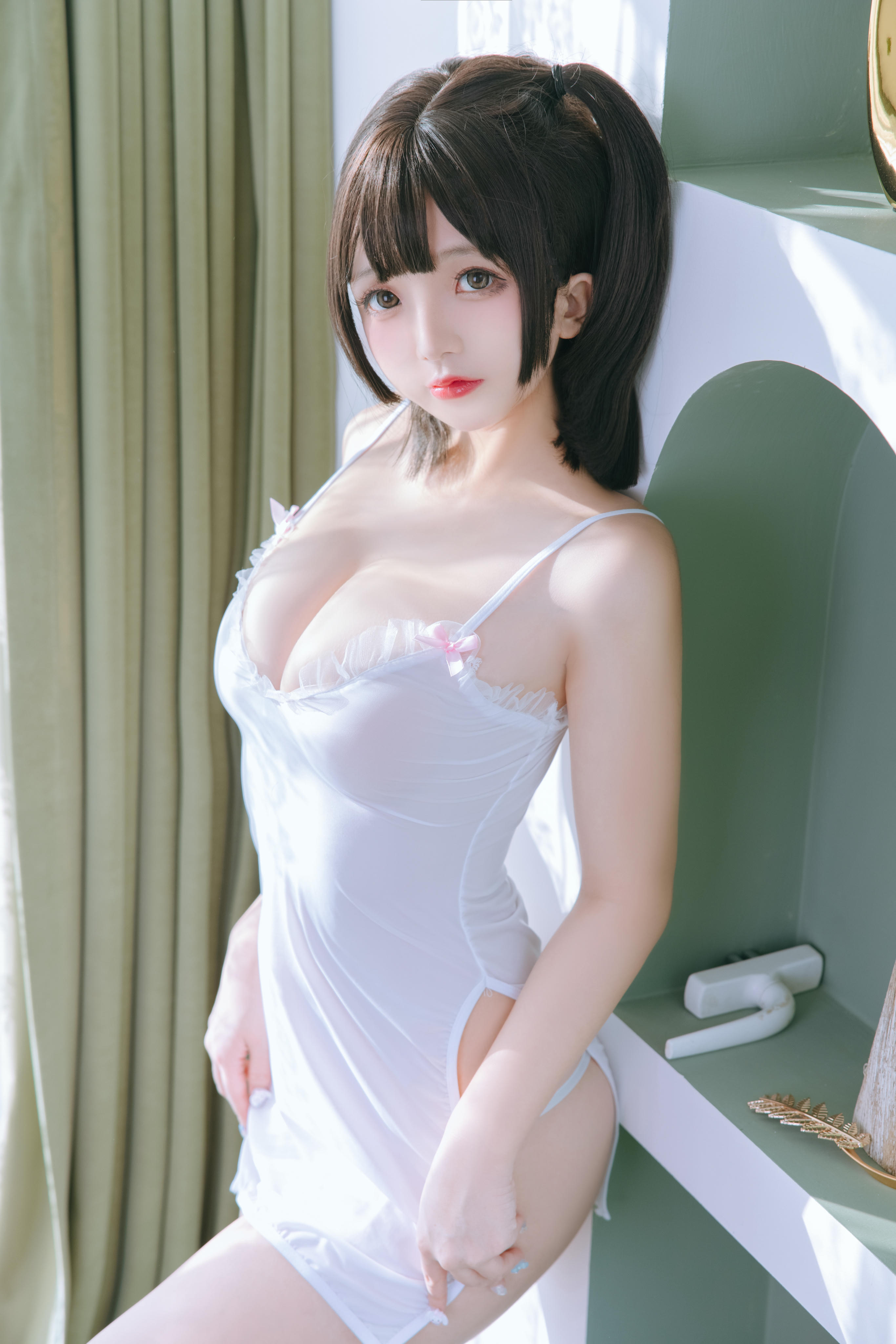 日奈娇 NO.078 湿身小白裙 [97P-1.06GB]_第1集