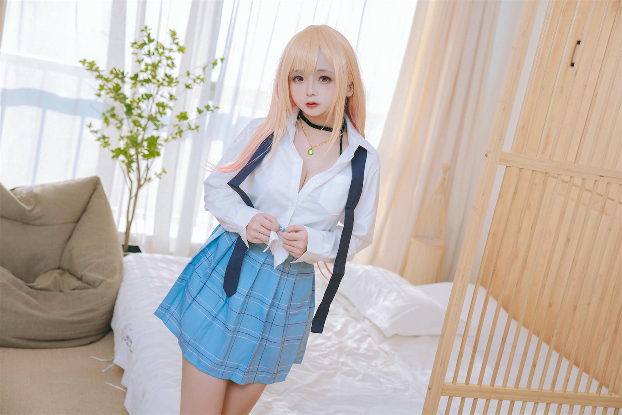 日奈娇 NO.087 更衣人偶喜多川海梦泳装 [65P-216MB]_第2集