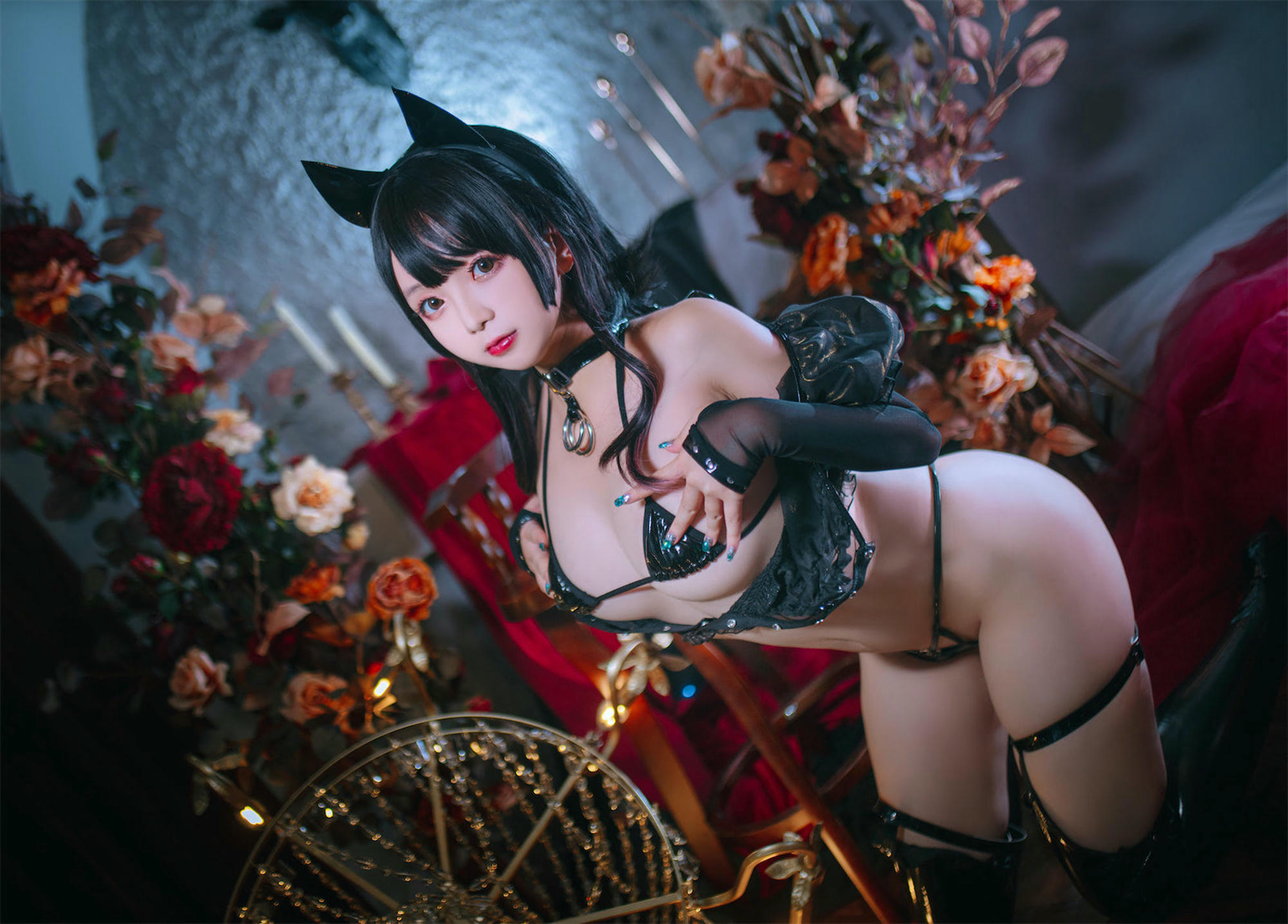 日奈娇 NO.108 皮衣系列 猫猫领域 [123P2V-645MB]_第2集