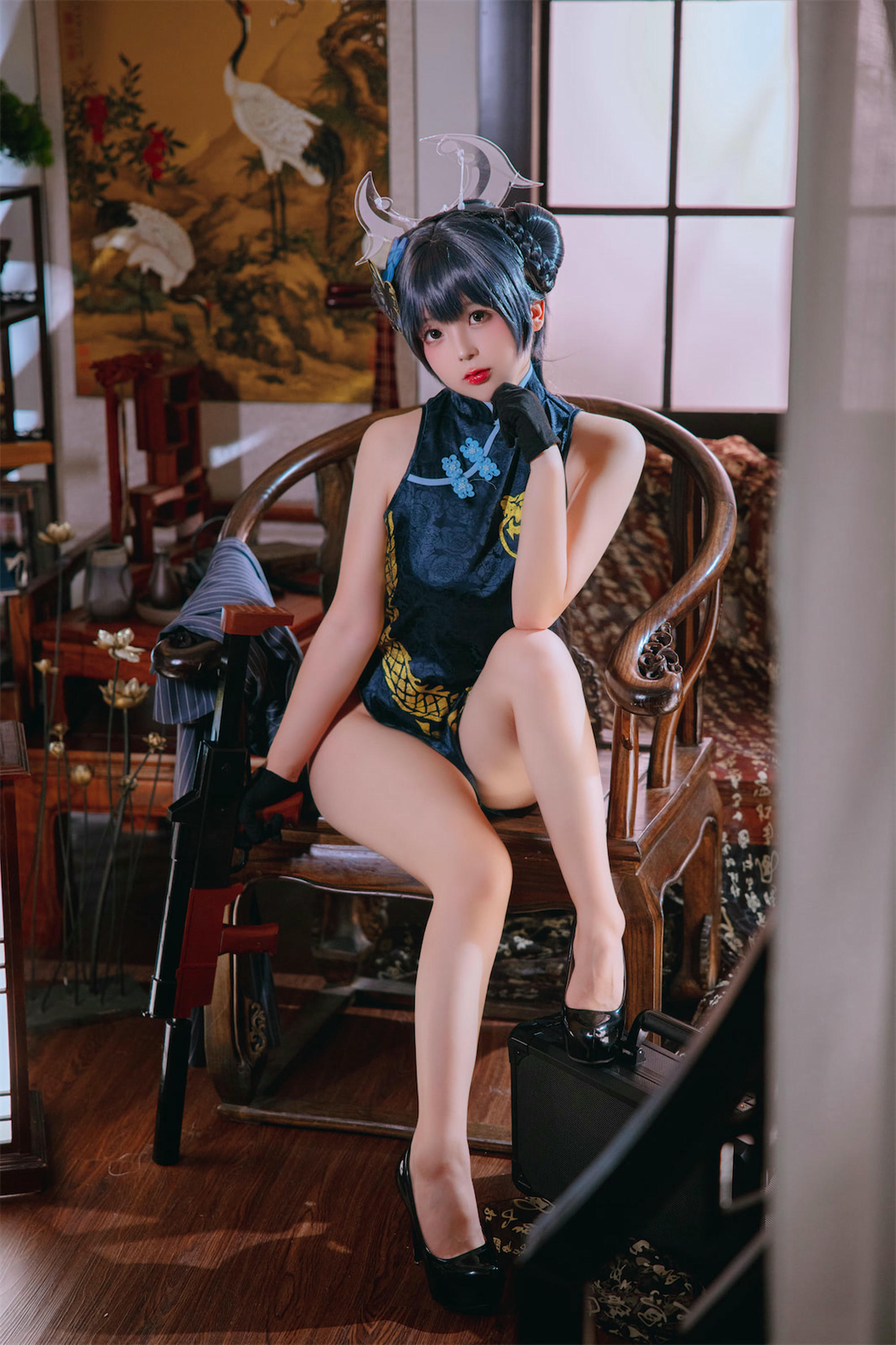 日奈娇 NO.111 碧蓝档案妃咲[92P-492M]_第2集