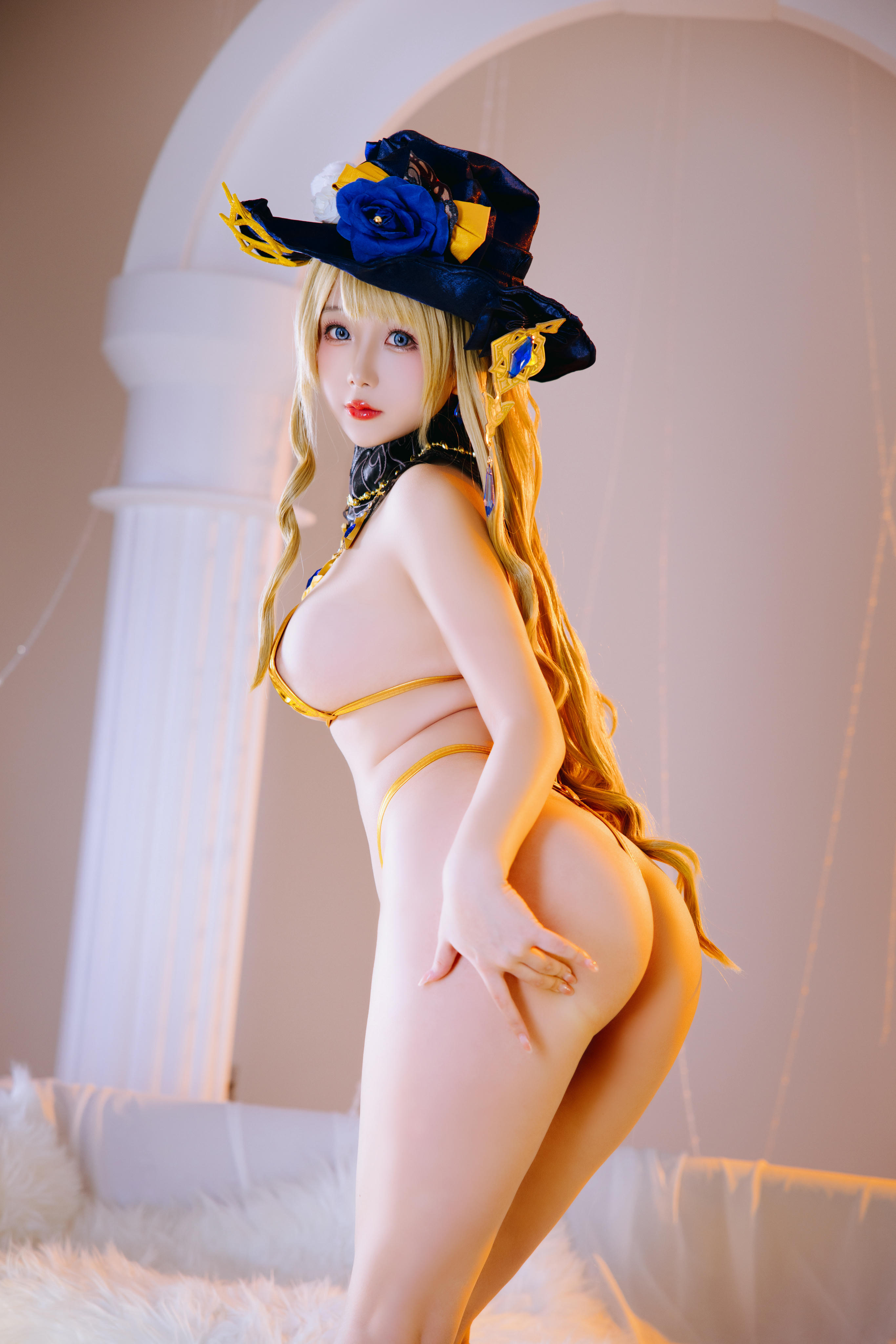 日奈娇 NO.125 原神 娜维娅[74P-758.6M]_第2集