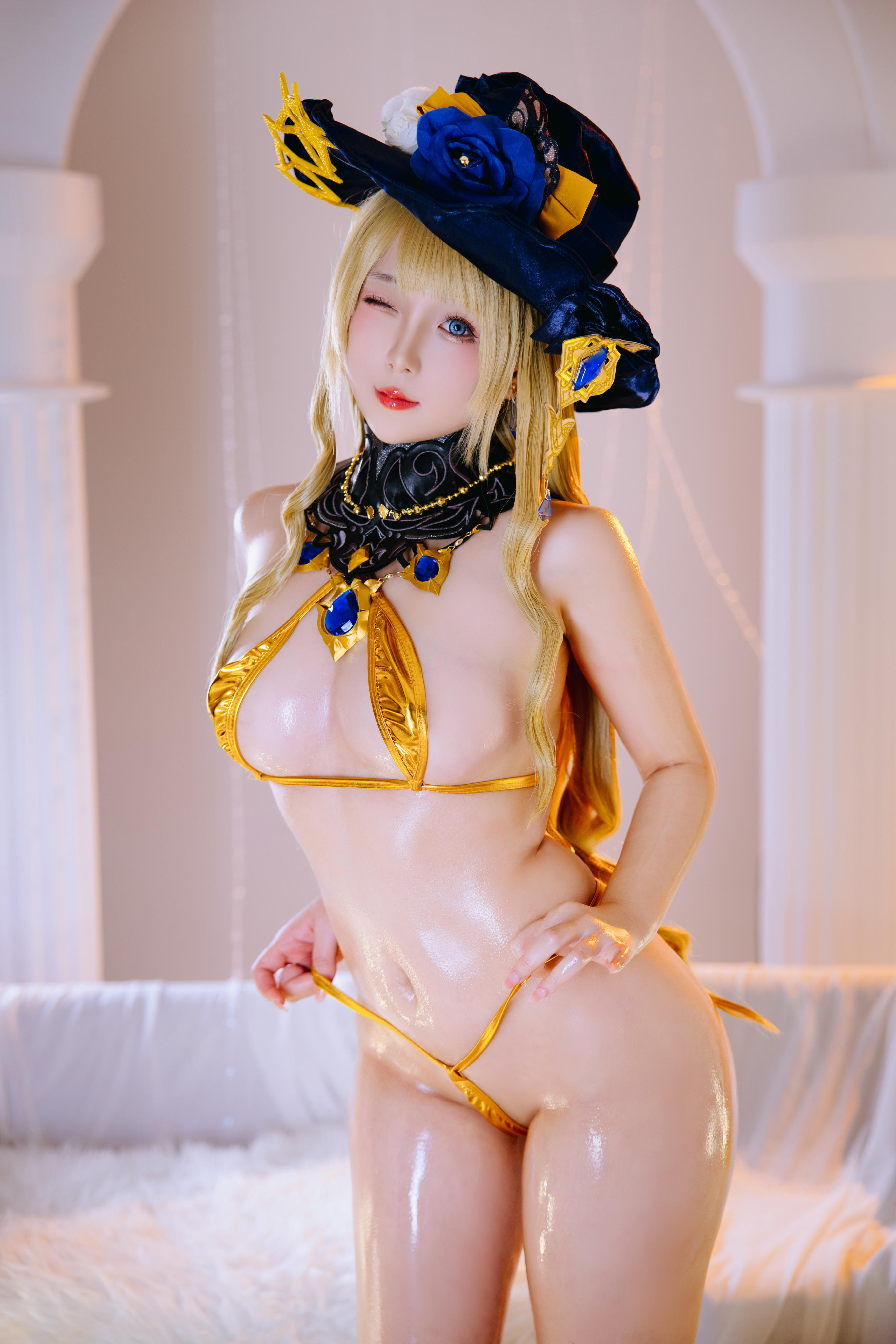 日奈娇 NO.125 原神 娜维娅[74P-758.6M]_第3集