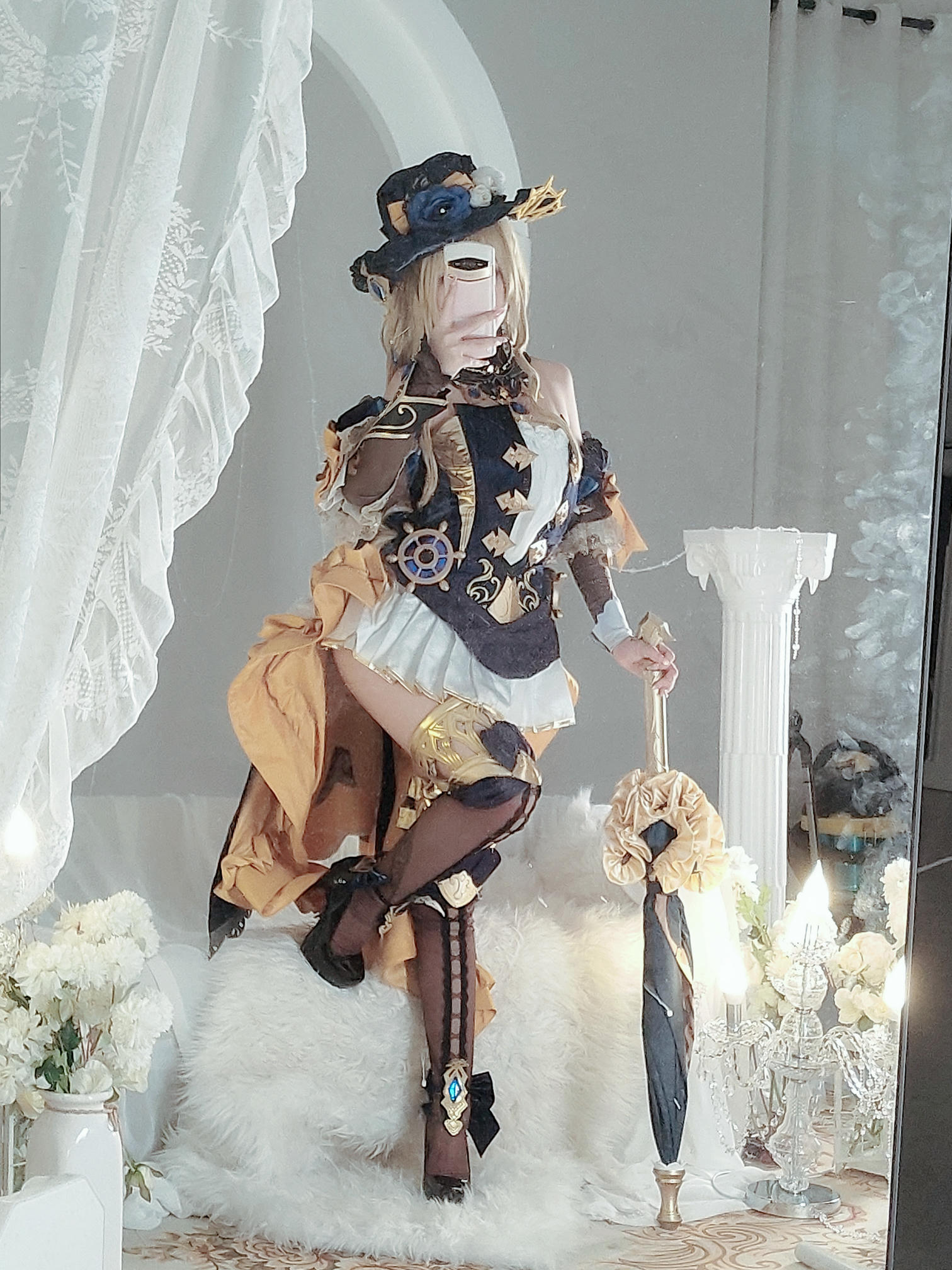 日奈娇 NO.125 原神 娜维娅[74P-758.6M]_第4集