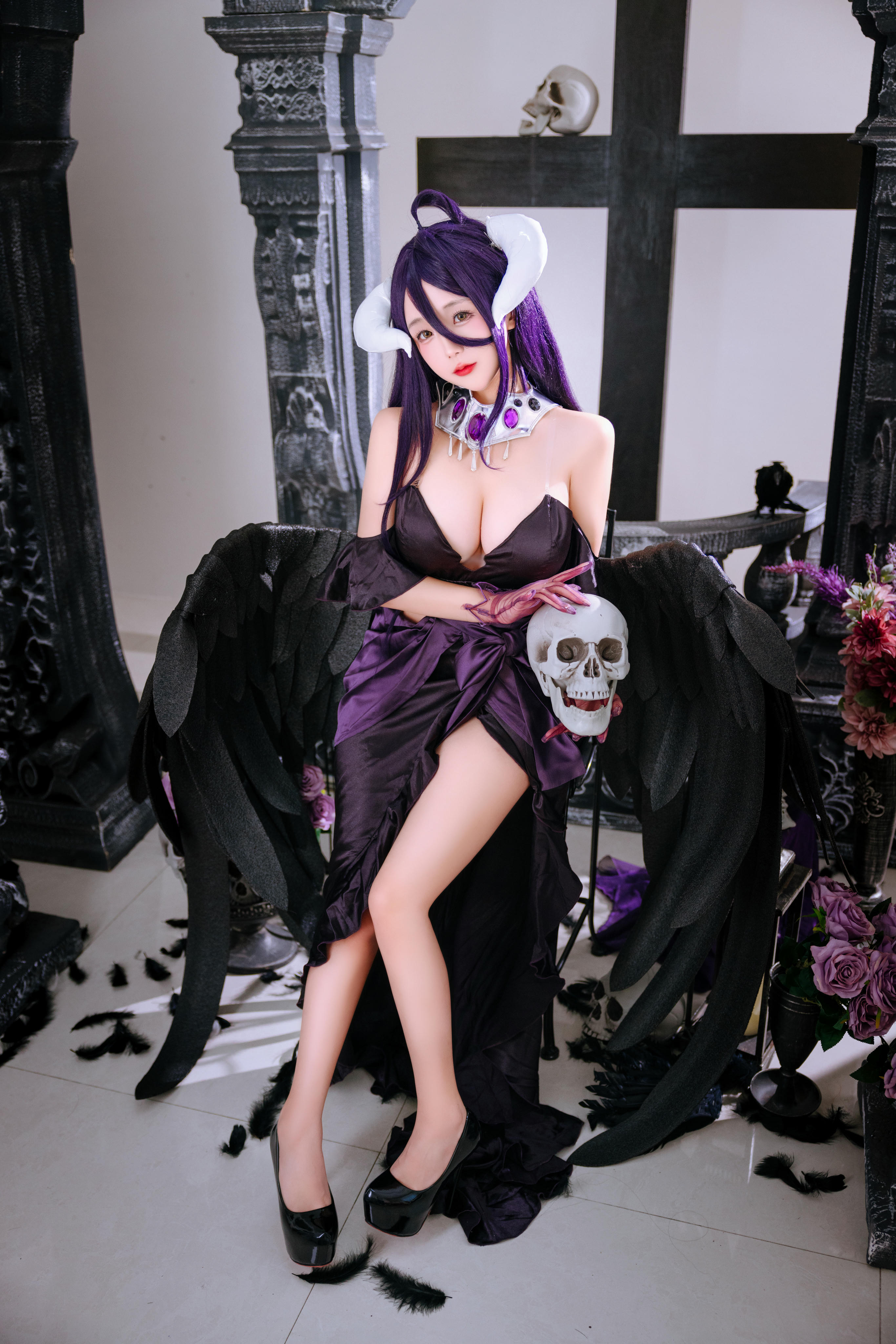 日奈娇 NO.140 Overlord 雅儿贝德 [76P 799MB]_第1集