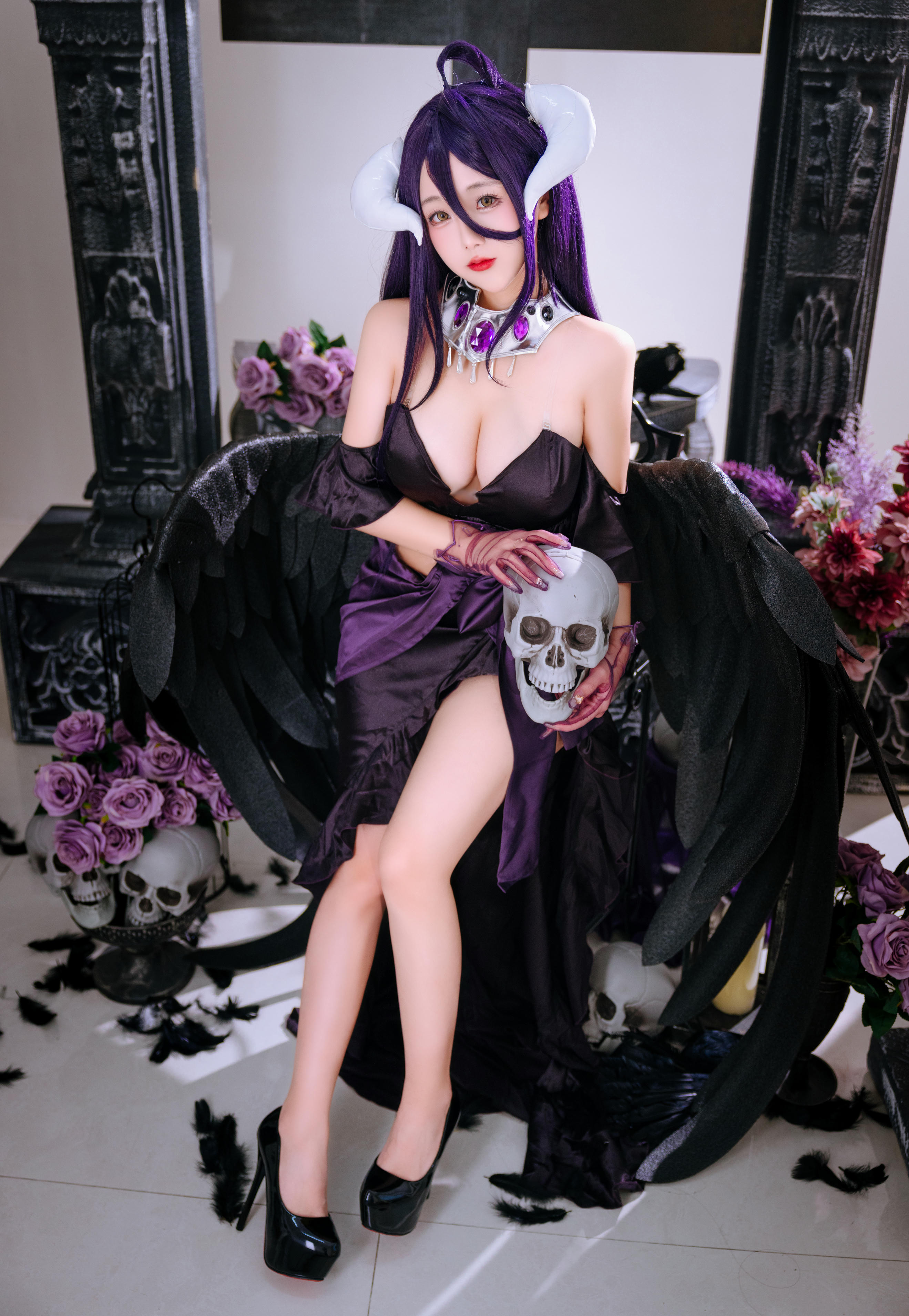 日奈娇 NO.140 Overlord 雅儿贝德 [76P 799MB]_第1集