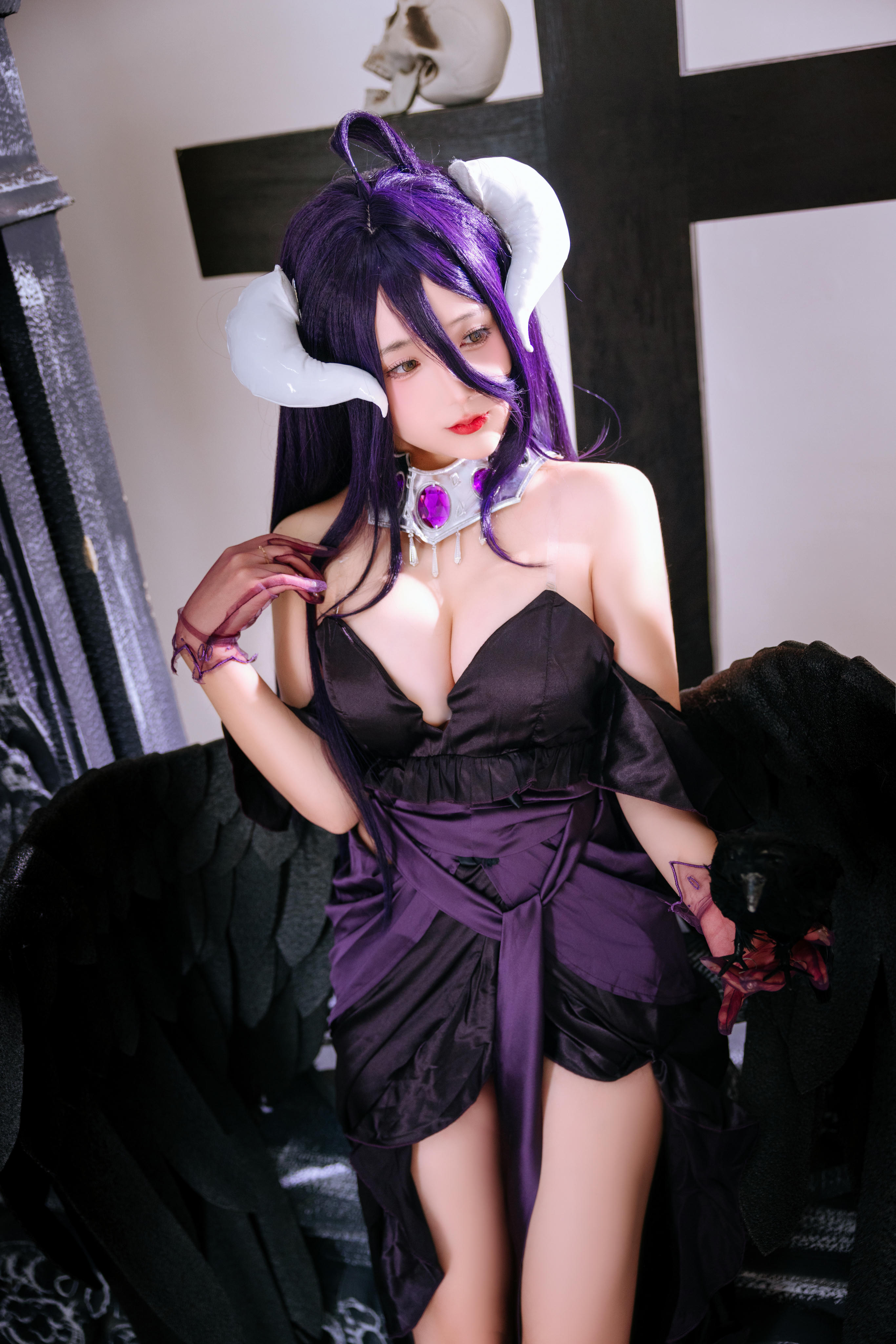 日奈娇 NO.140 Overlord 雅儿贝德 [76P 799MB]_第2集