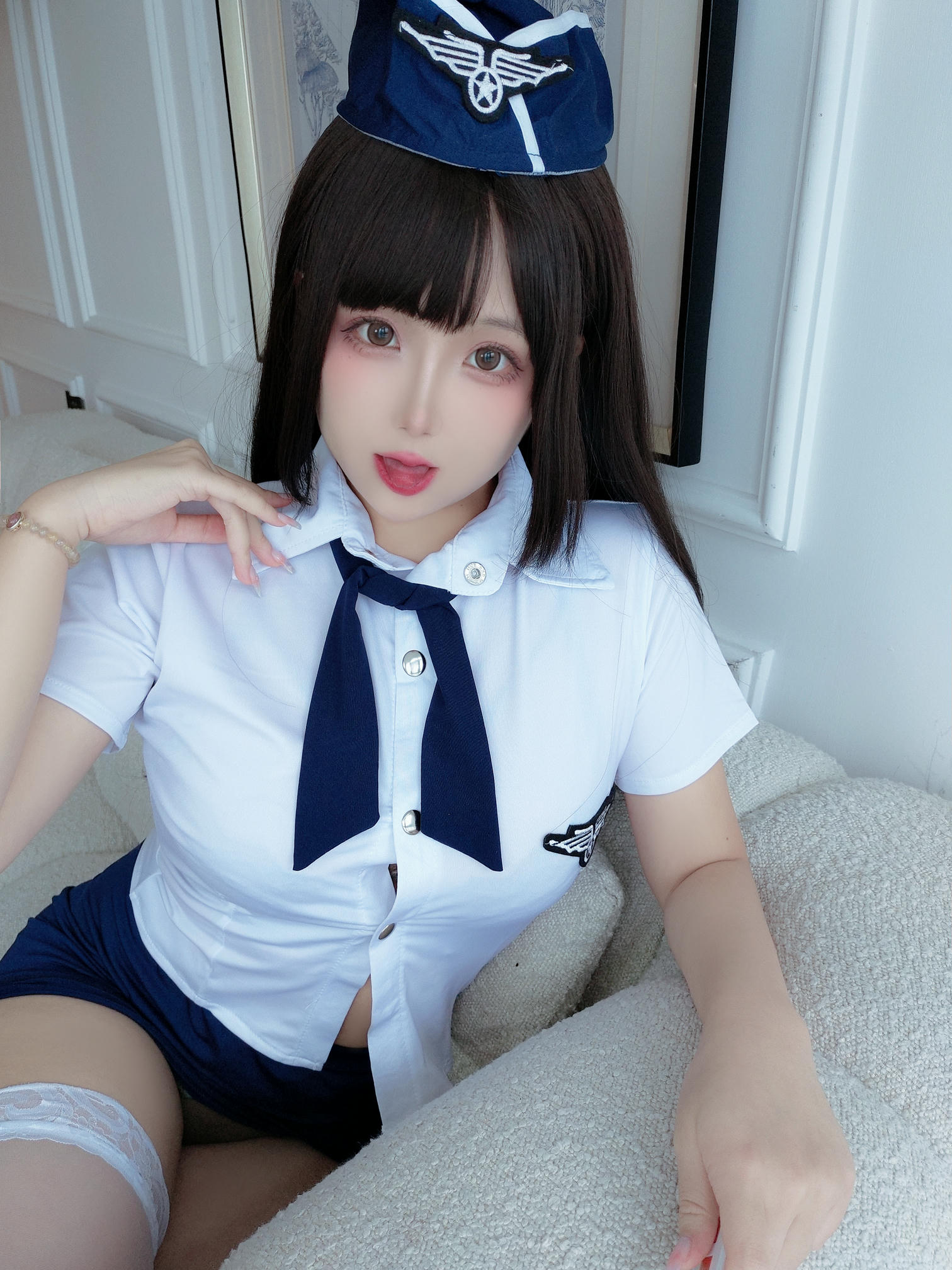 日奈娇 NO.159 日奈娇-空姐 [130P9V 1.09GB]_第1集