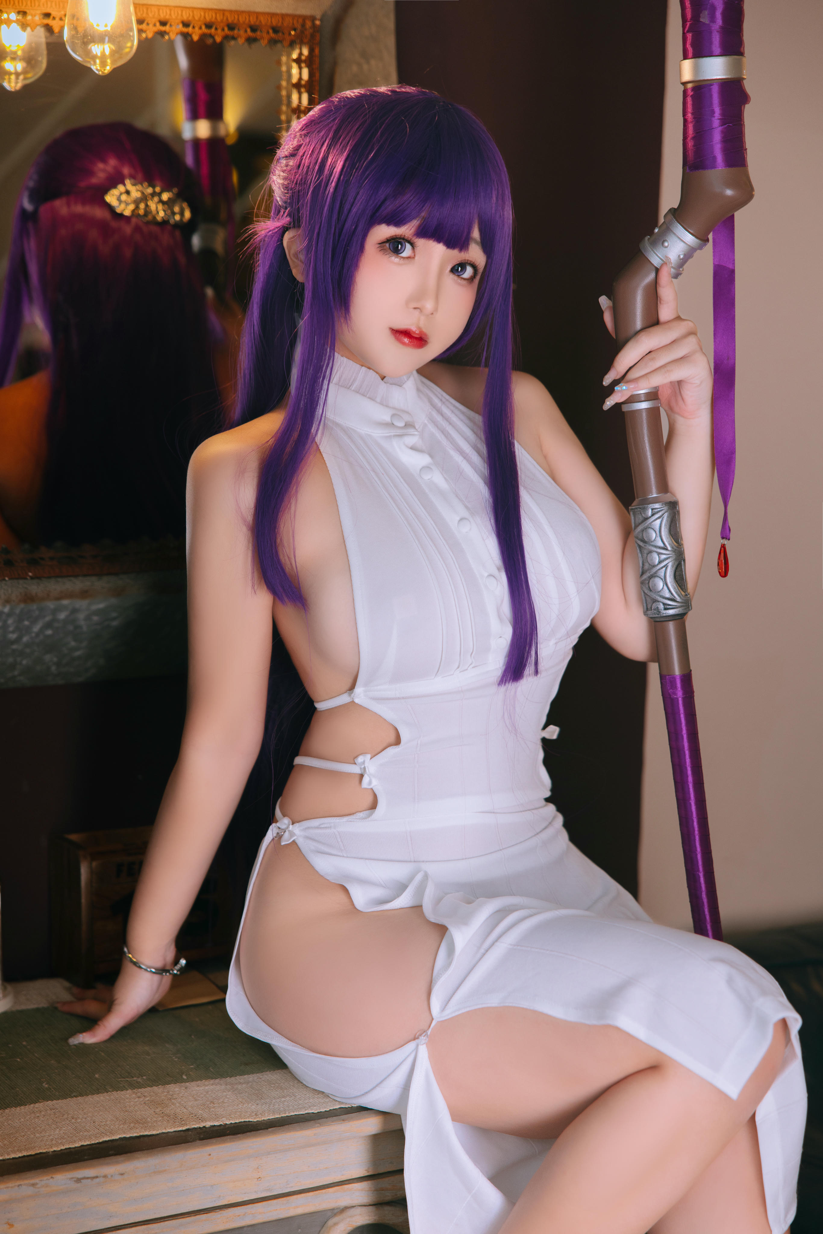 日奈娇 NO.173 葬送的芙莉莲 费伦 [100P 1.6GB]_第2集