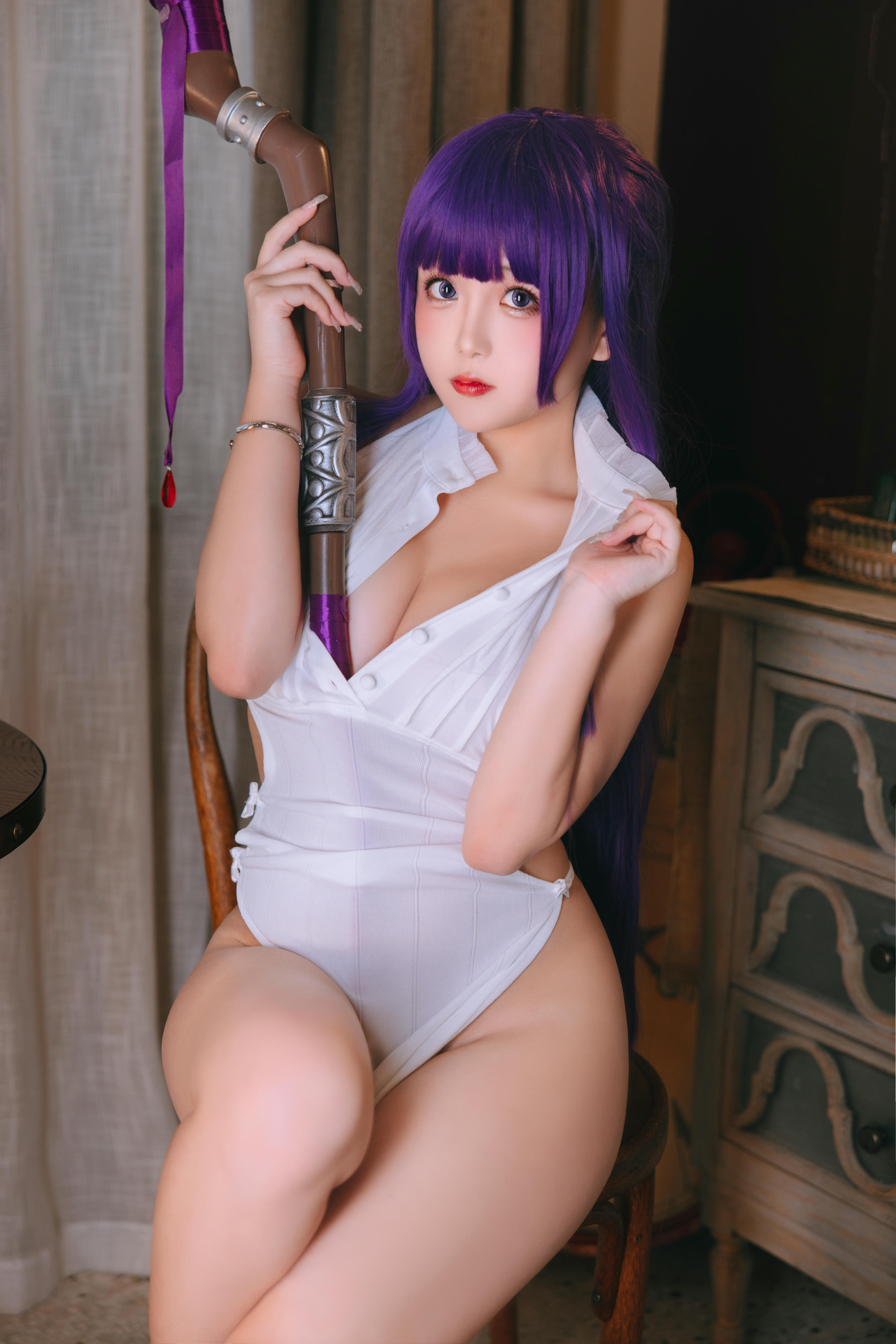 日奈娇 NO.173 葬送的芙莉莲 费伦 [100P 1.6GB]_第2集