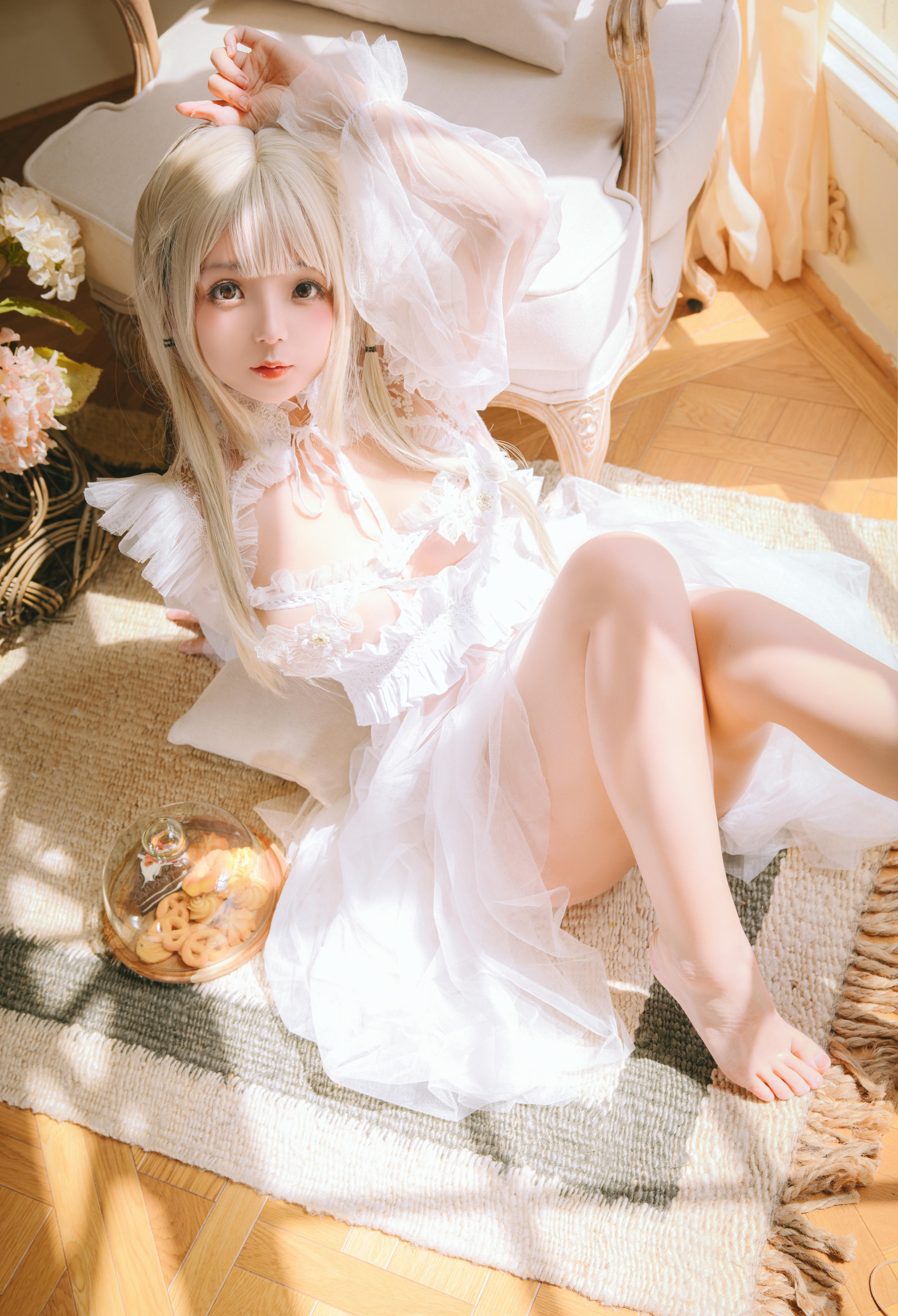 日奈娇 NO.178 白纱衣 [136P4V 1GB]_第1集