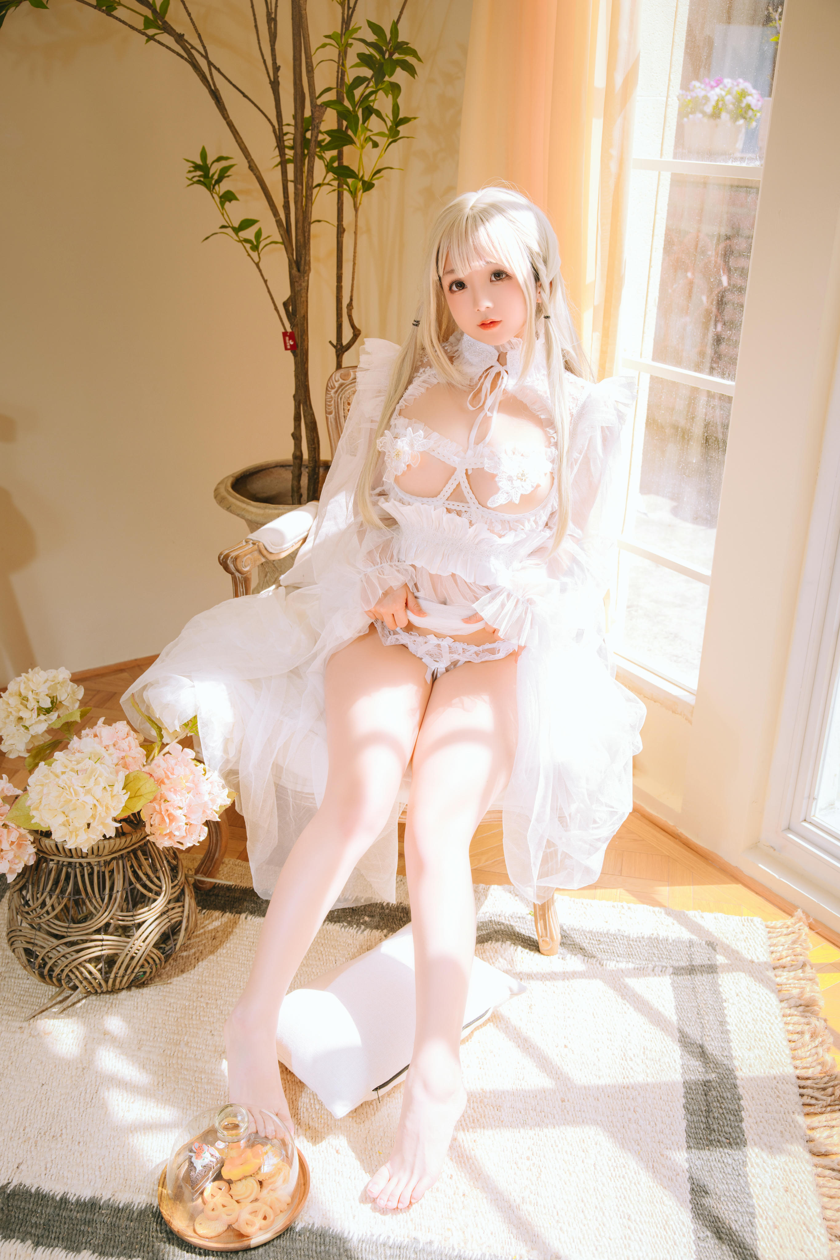 日奈娇 NO.178 白纱衣 [136P4V 1GB]_第2集