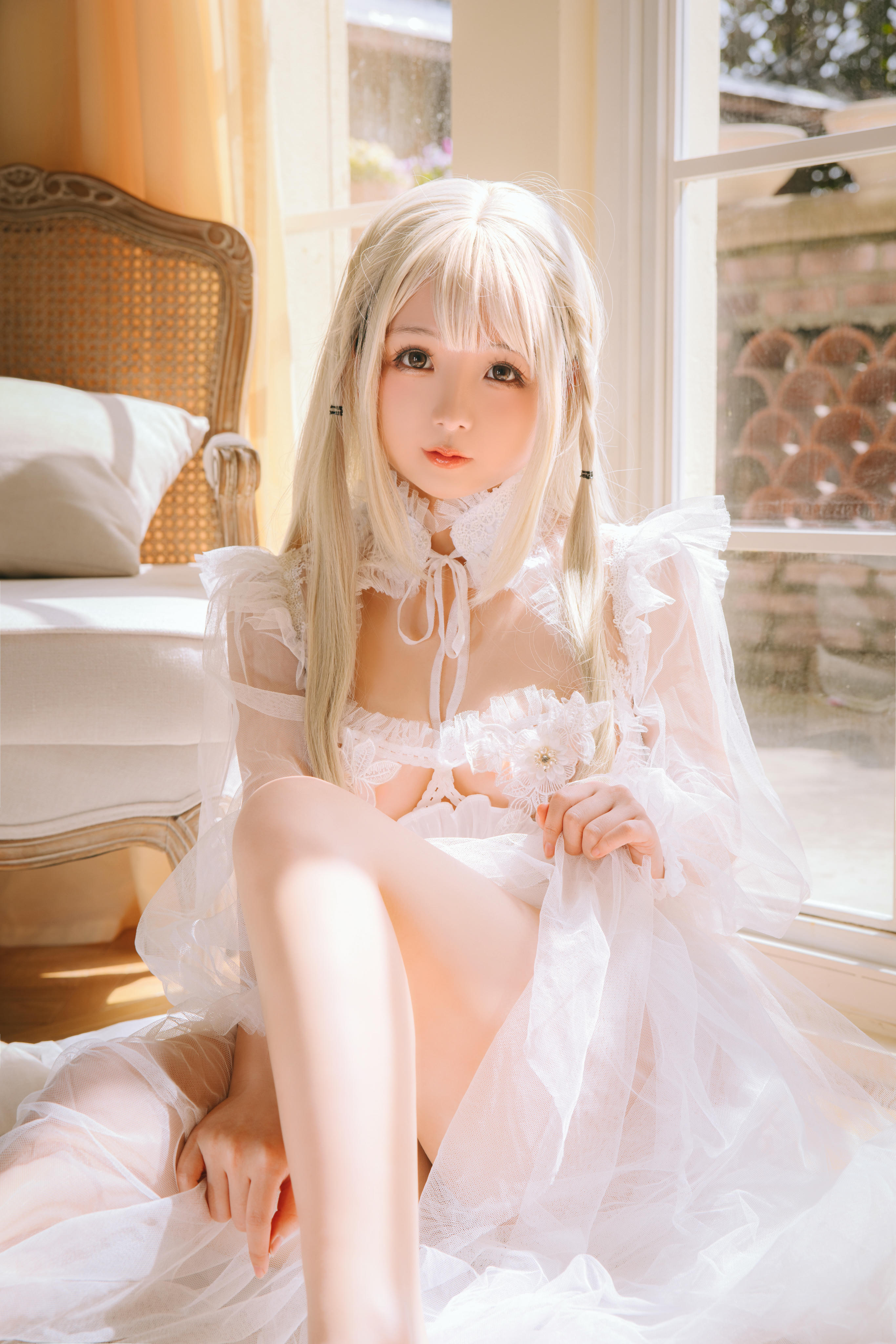 日奈娇 NO.178 白纱衣 [136P4V 1GB]_第1集