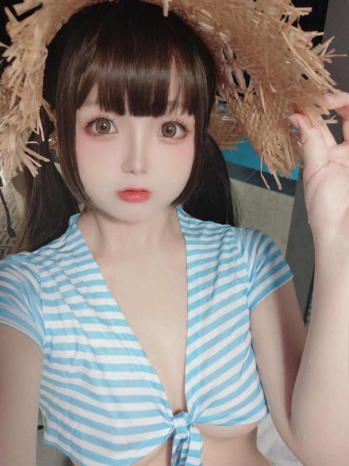 日奈娇 NO.179 蓝白条 [150P6V 1.17GB]_第8集