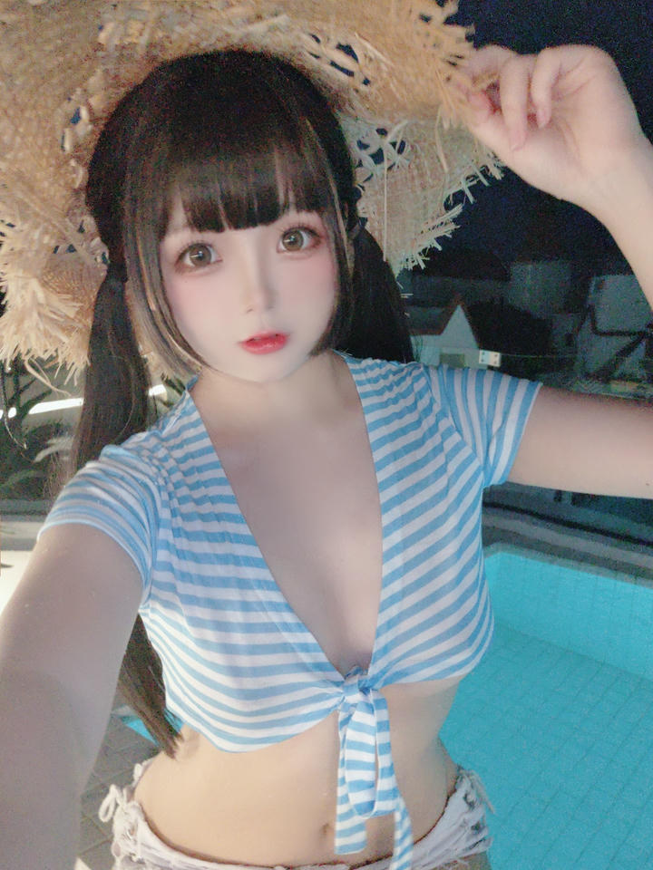 日奈娇 NO.179 蓝白条 [150P6V 1.17GB]_第8集