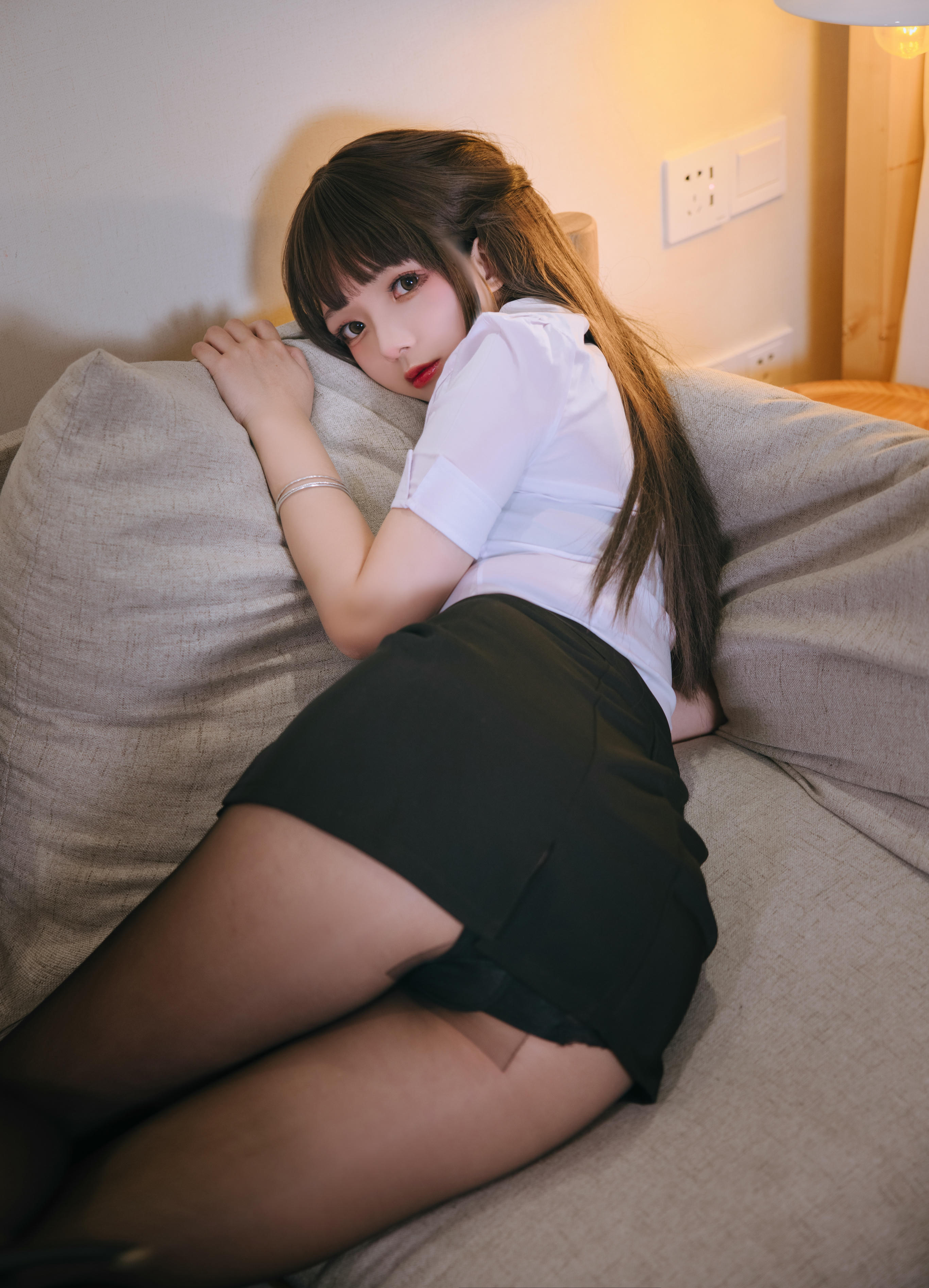 日奈娇 NO.186 醉酒OL[110P-1G]_第1集