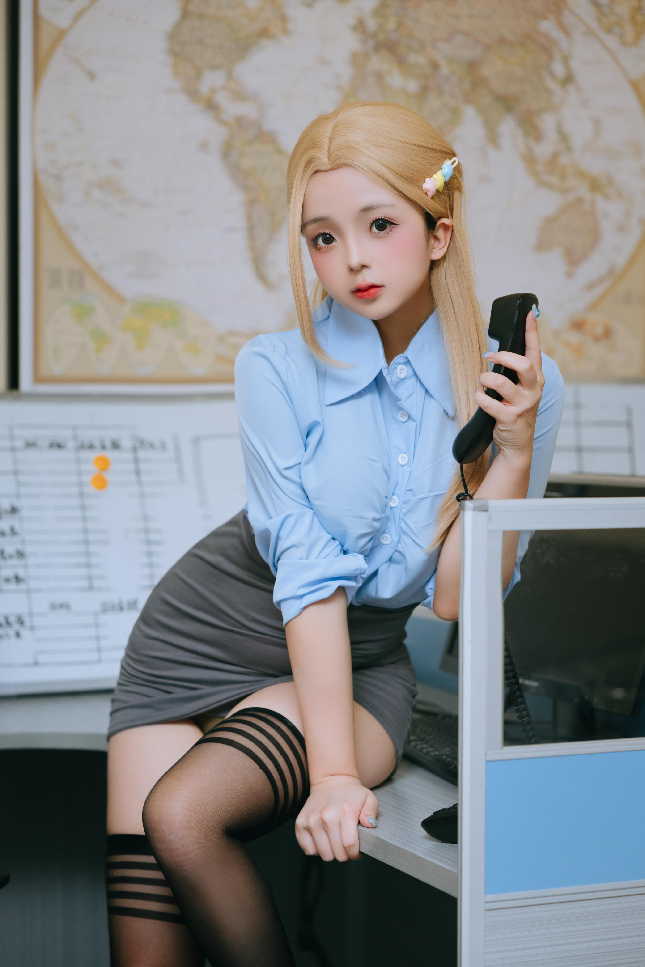 日奈娇 NO.195 办公室 [140P5V 1.32GB]_第3集