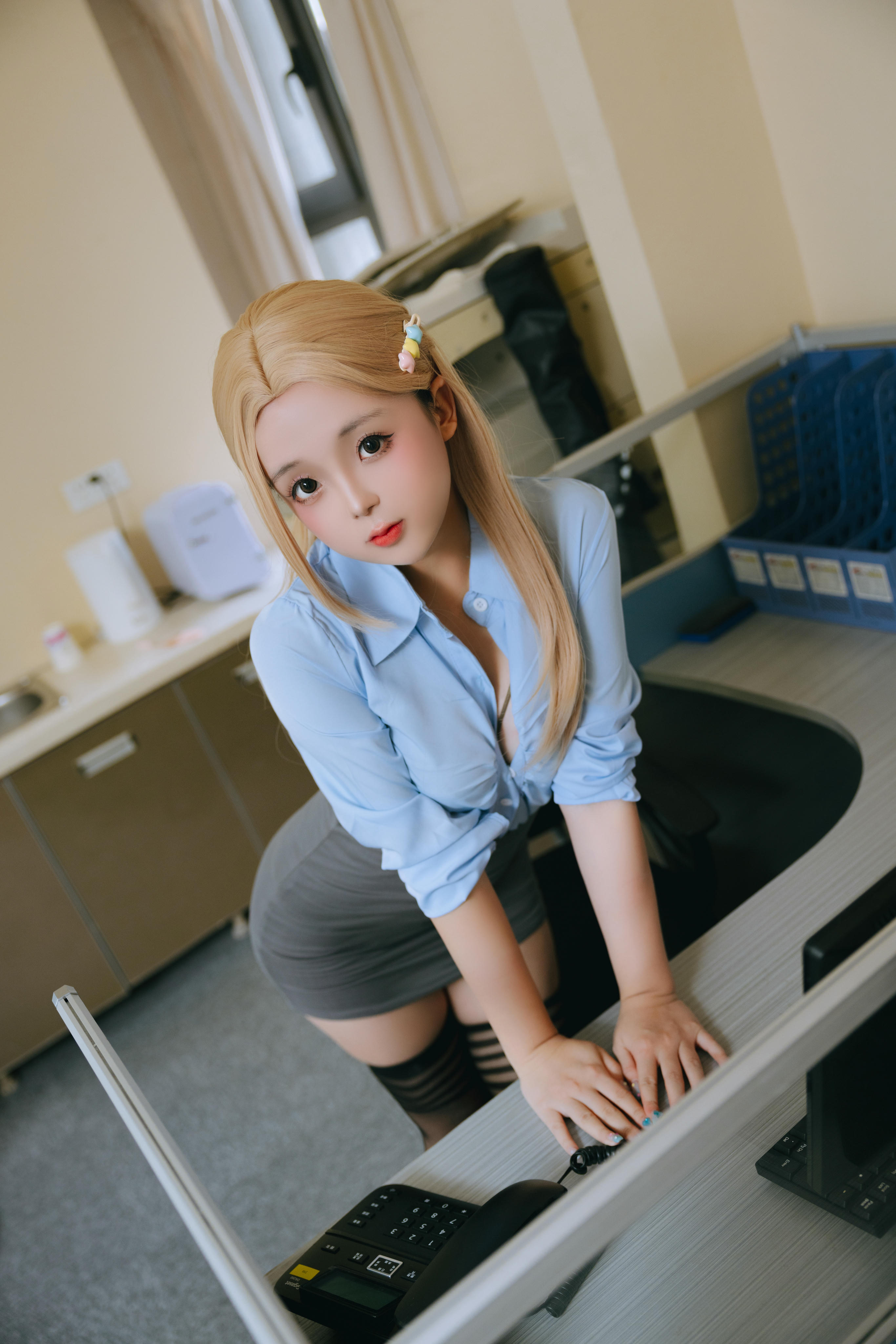 日奈娇 NO.195 办公室 [140P5V 1.32GB]_第3集