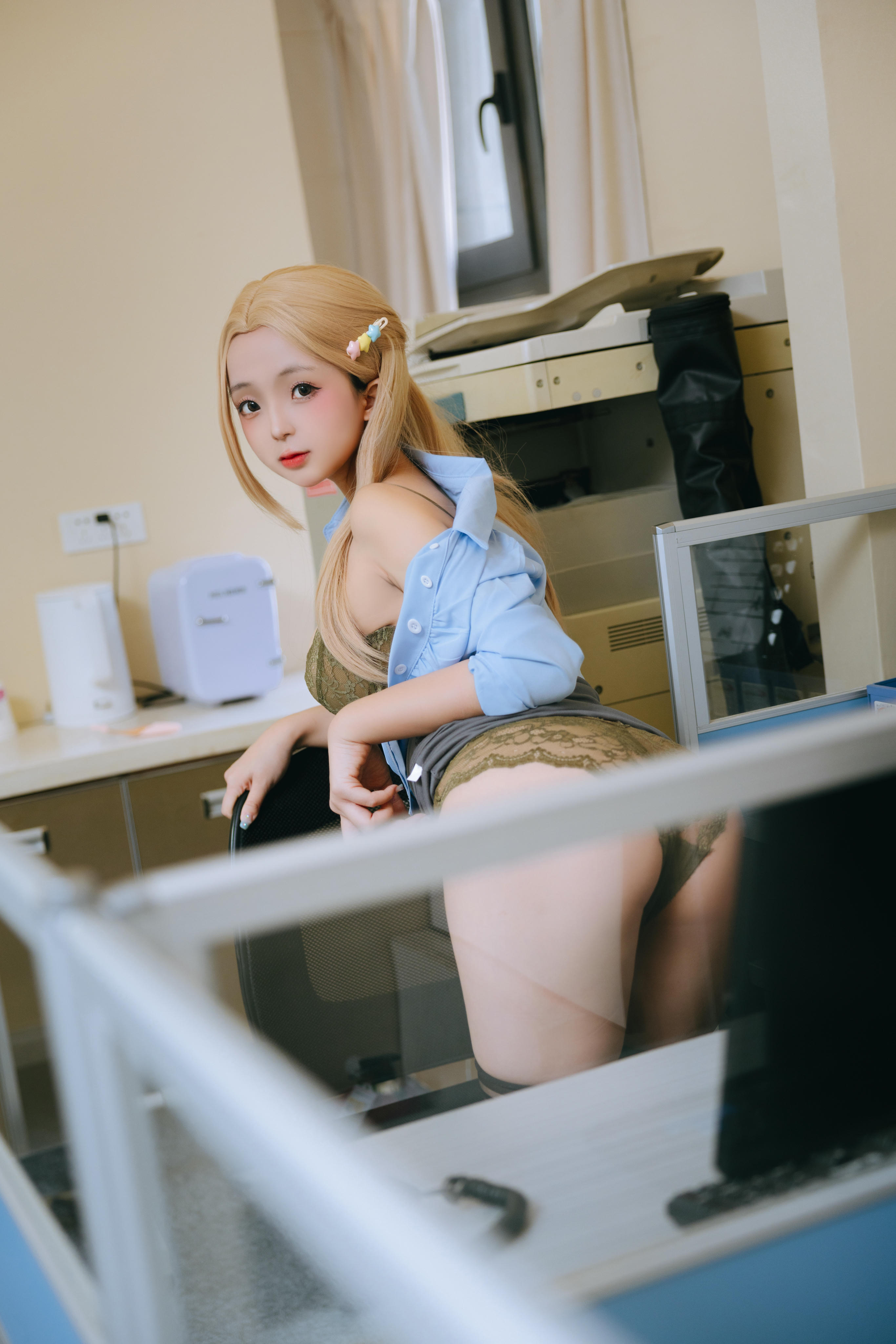 日奈娇 NO.195 办公室 [140P5V 1.32GB]_第4集