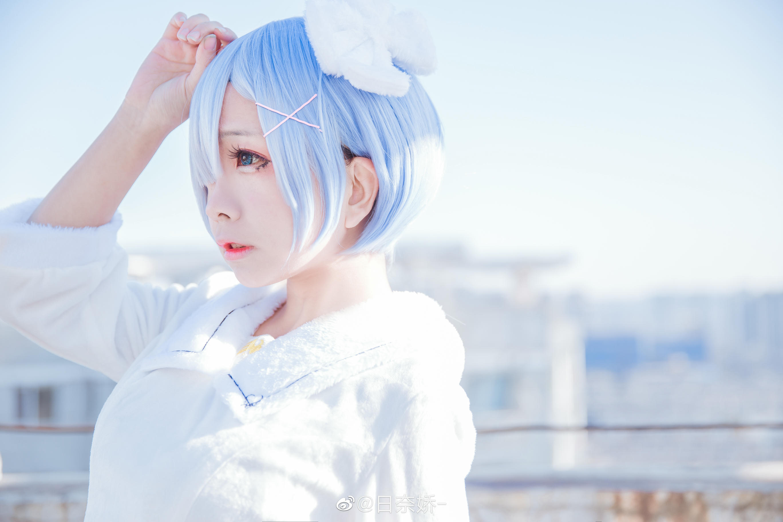 2019-11-17【日奈娇】蕾姆 白裙_第1集