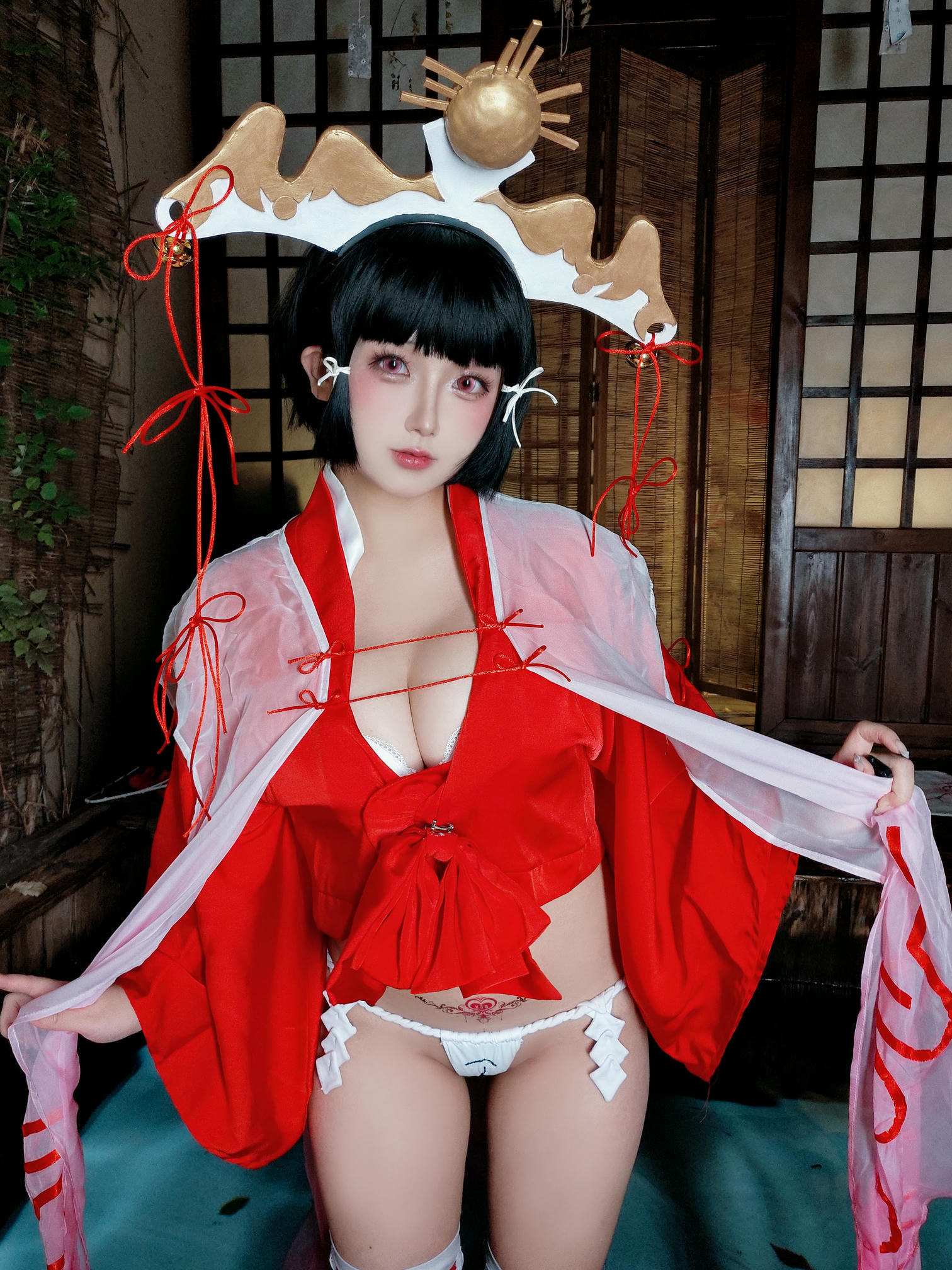 日奈娇 NO.228 辉夜巫女 [130P1V-1.13GB]_第5集