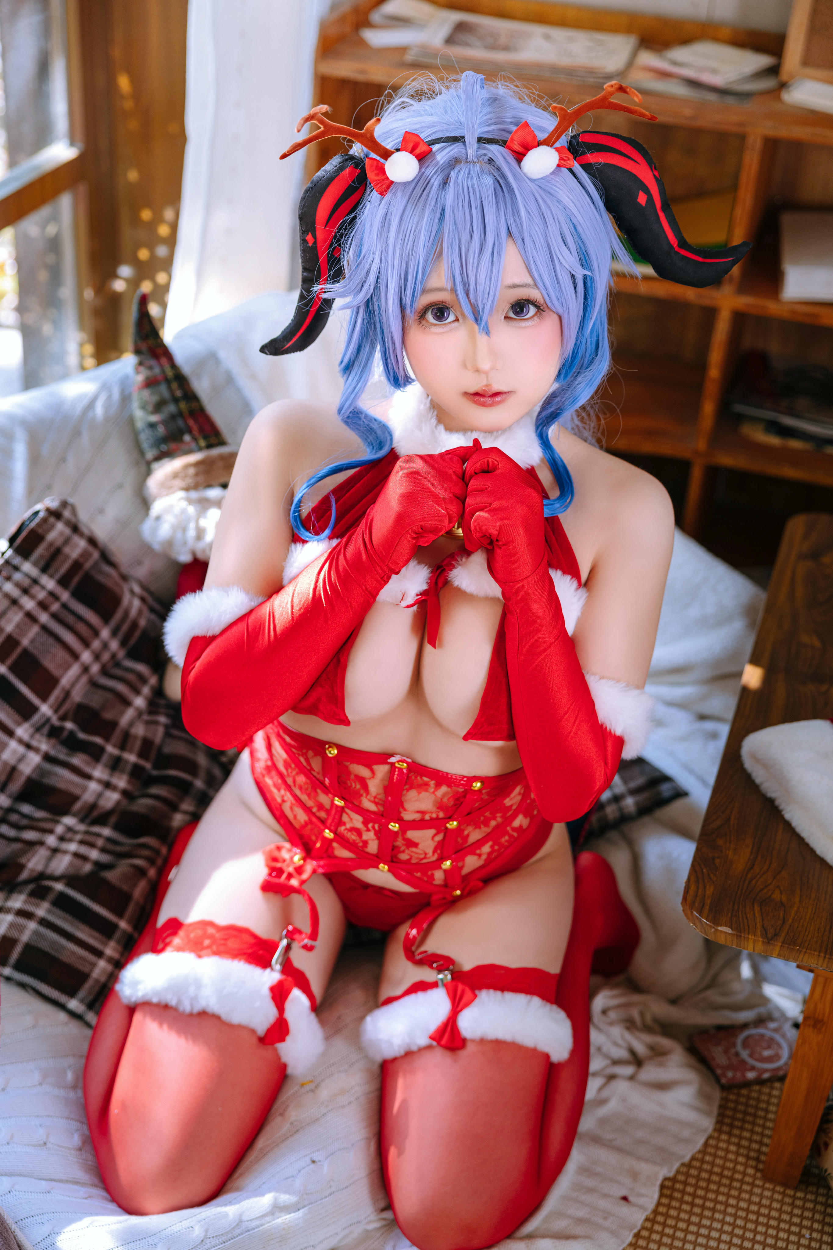 日奈娇 NO.234 甘雨圣诞+礼物[120P-1.24G]_第1集