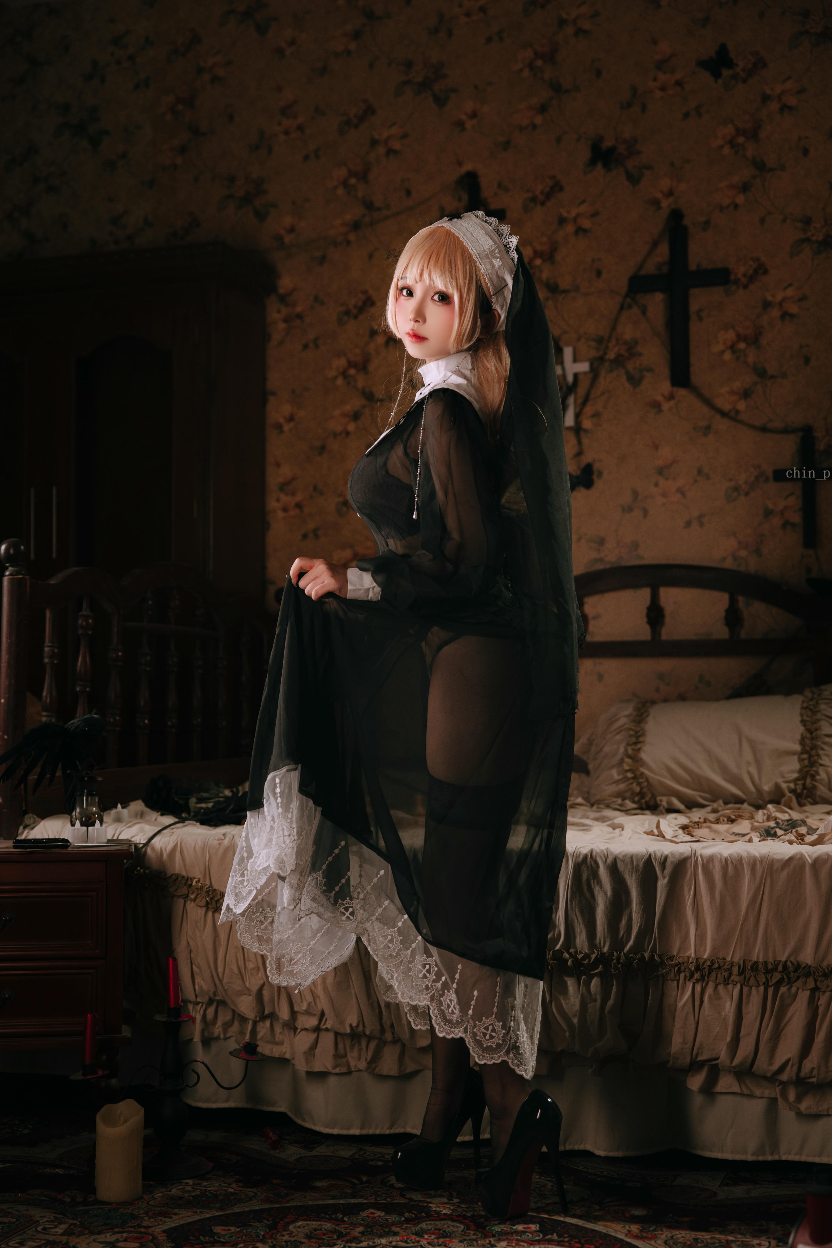 日奈娇 NO.235 禁忌修女 [180P3V 1.74GB]_第1集