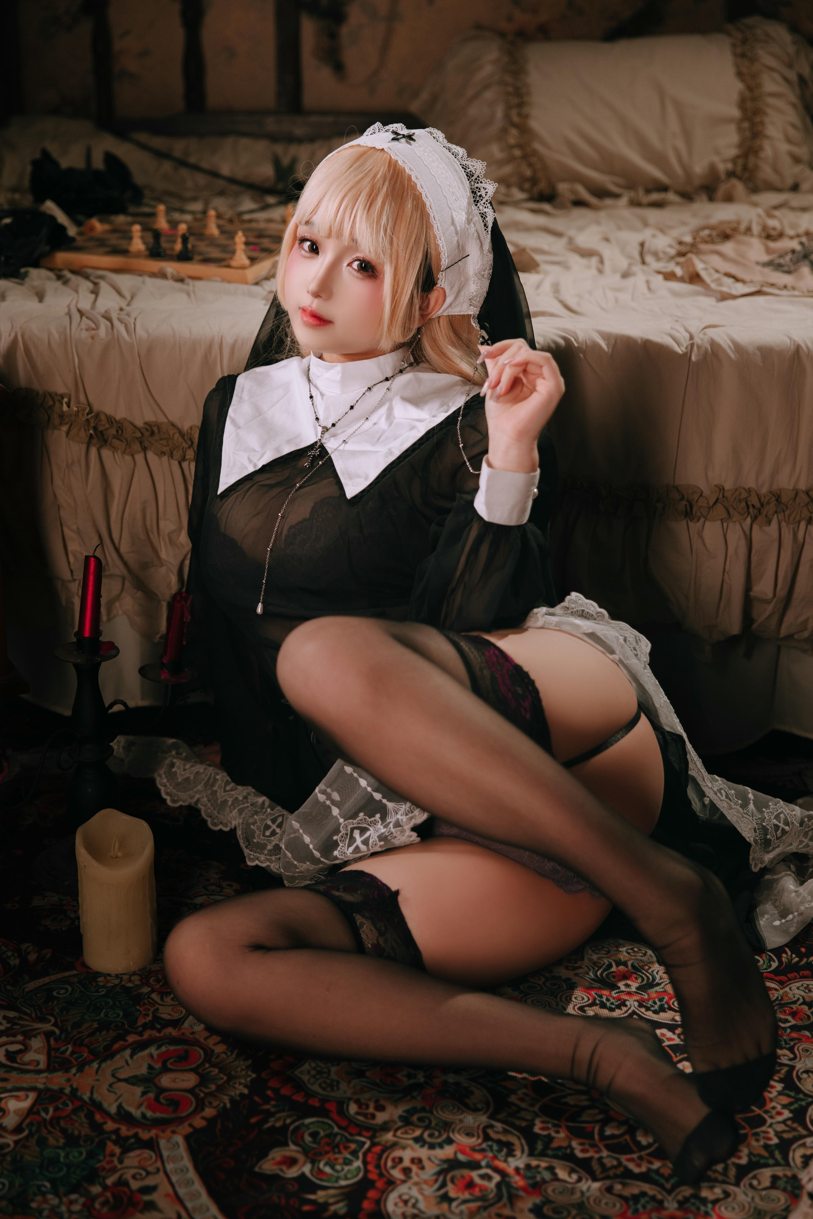 日奈娇 NO.235 禁忌修女 [180P3V 1.74GB]_第1集