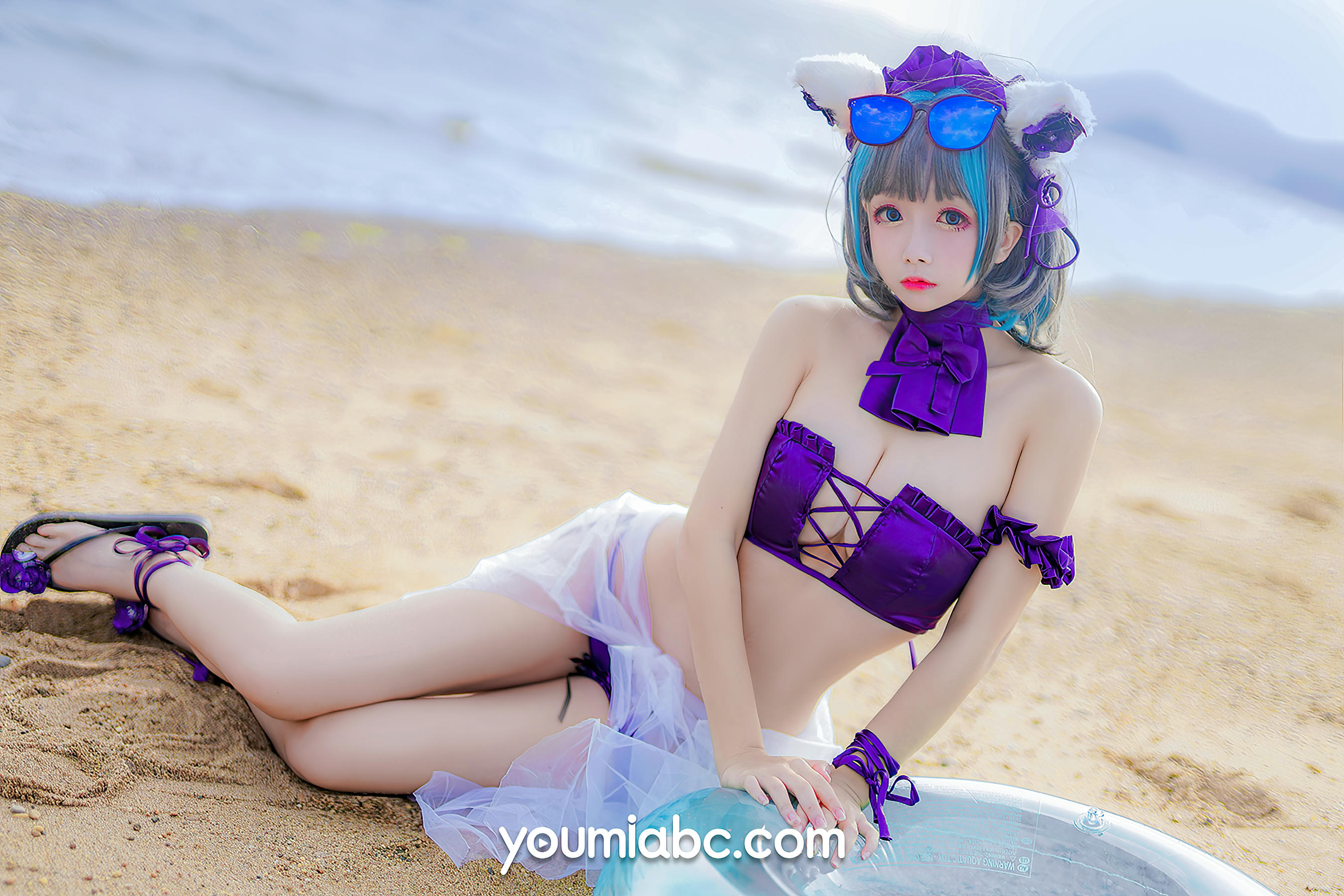 日奈娇-[YouMi]尤蜜 2020.11.10 泳装柴郡猫 奶泡娇 [40P817MB]_第2集