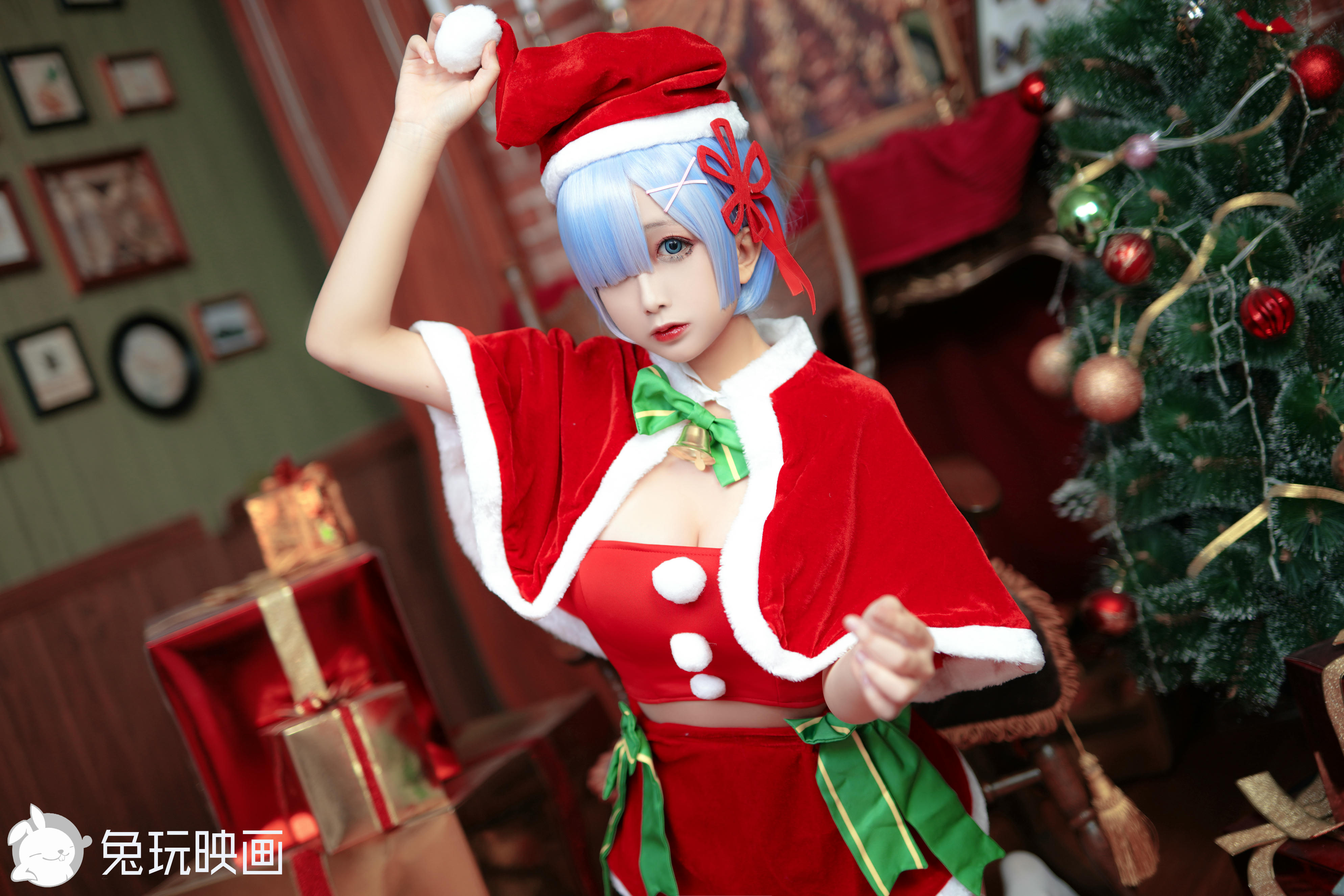 25【日奈娇】圣诞蕾姆 [40P-798MB]_第1集