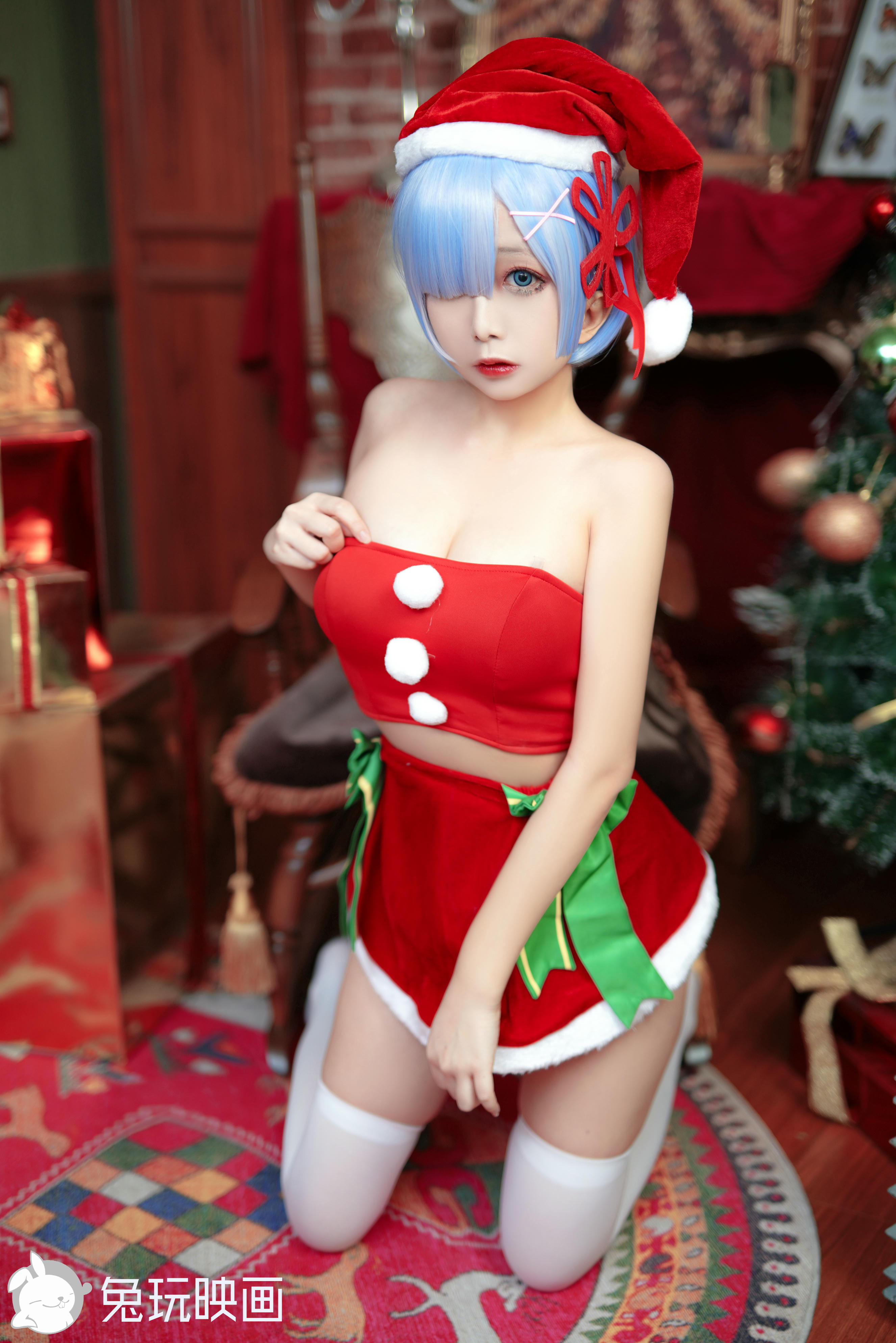 25【日奈娇】圣诞蕾姆 [40P-798MB]_第1集