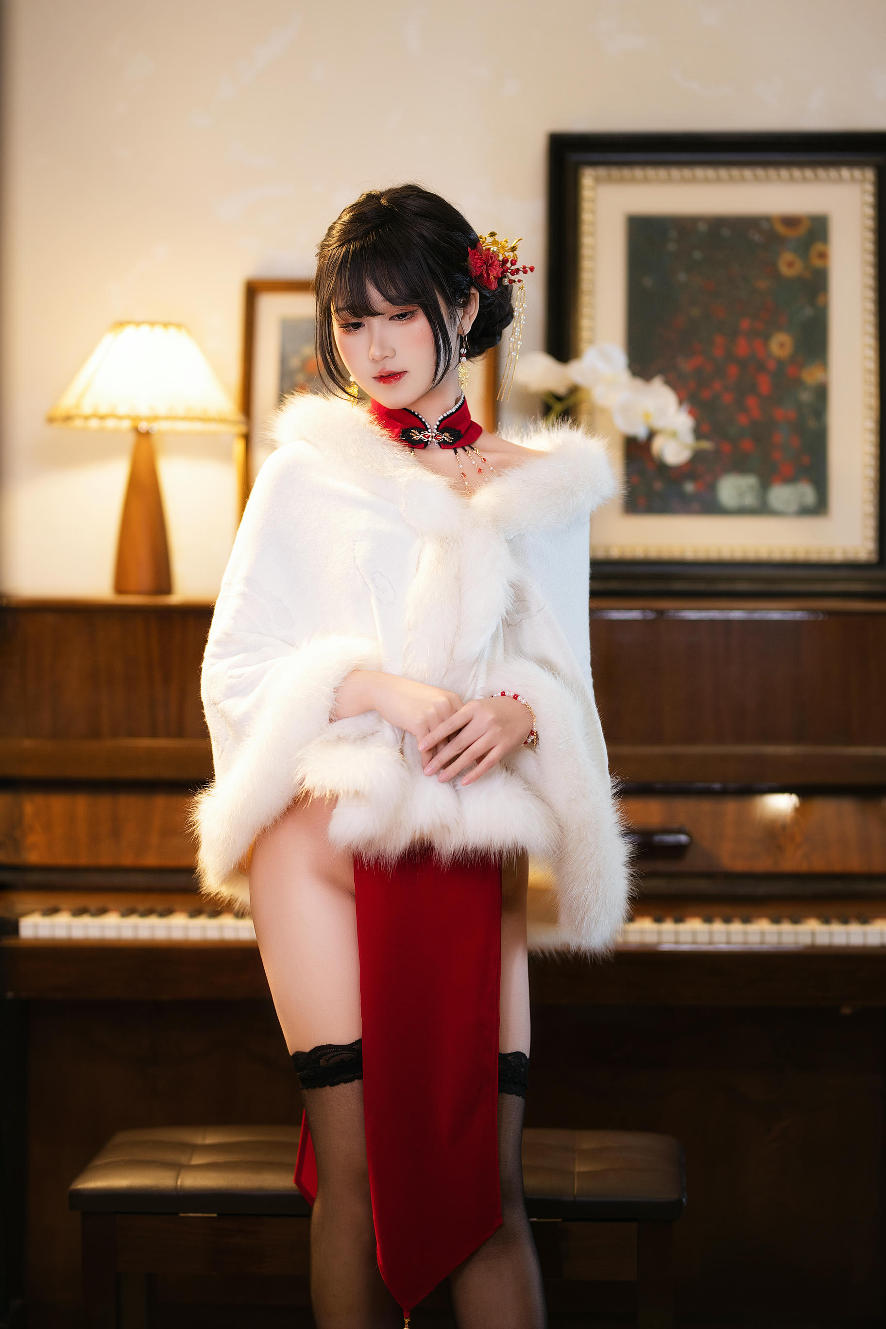 三度_69 NO.071 红丝绒旗袍 [75P3V-704MB]_第1集