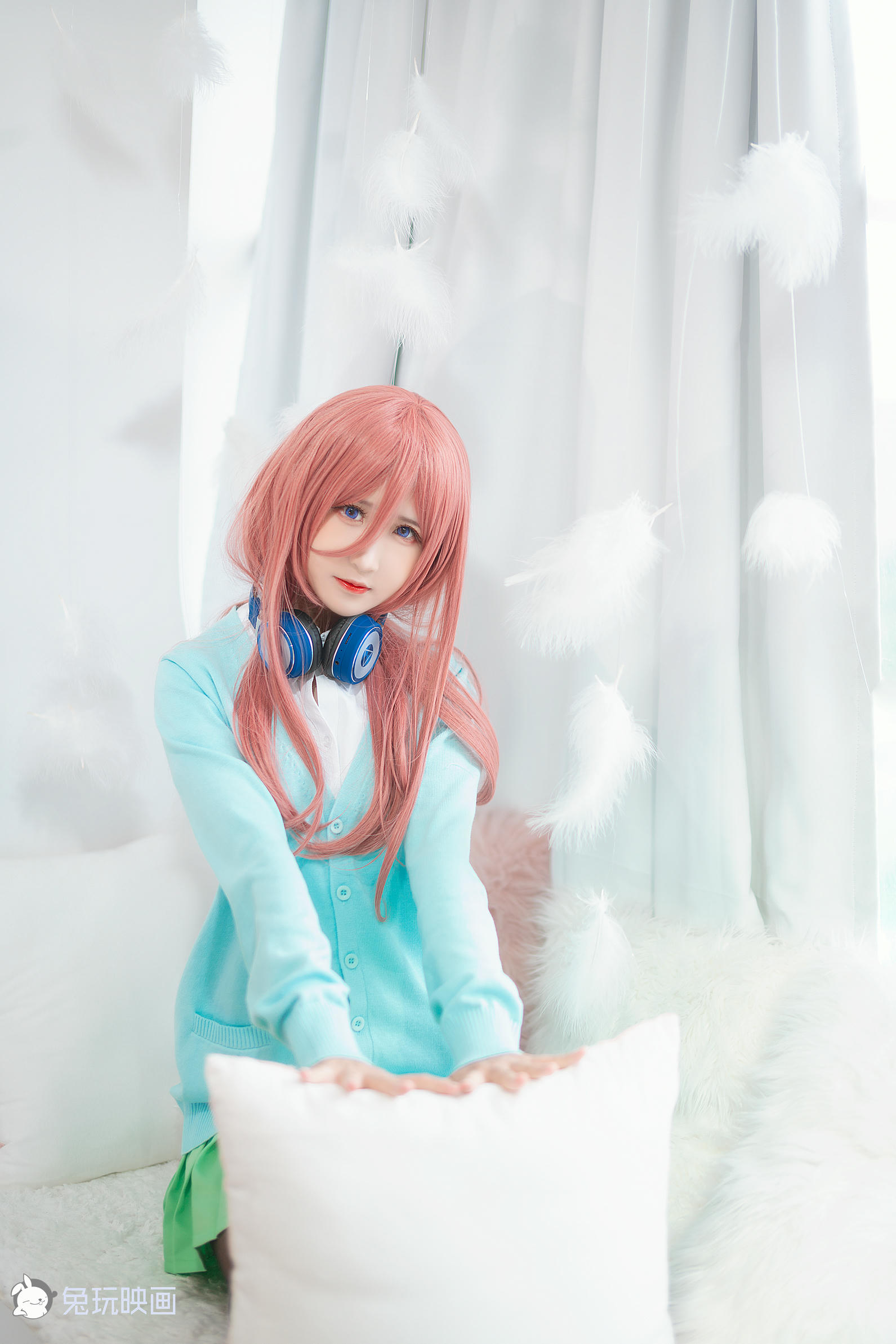 三度_69 NO.002 兔玩 五等分三玖 [40P-435MB]_第1集