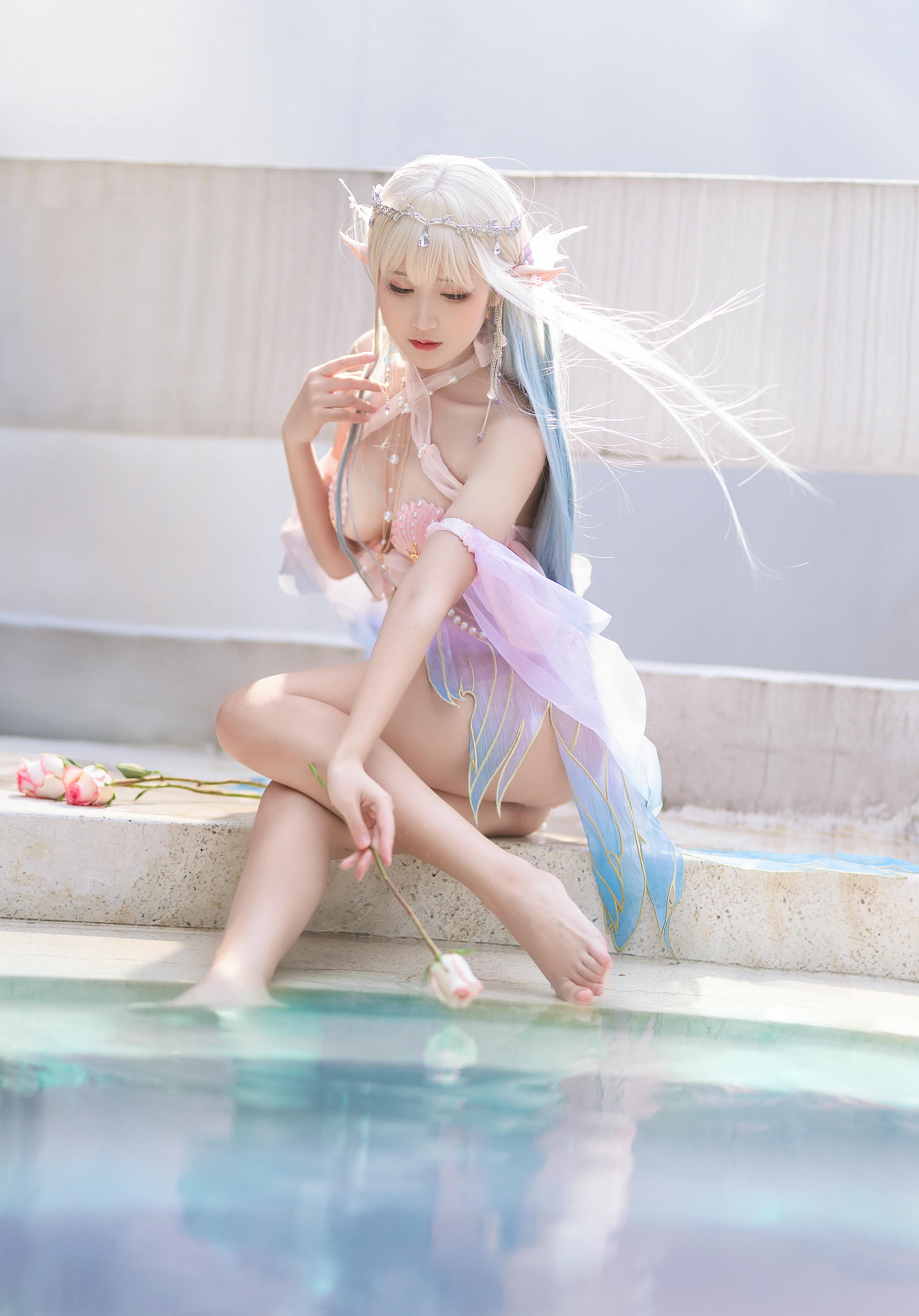 三度_69 NO.061 温泉美人鱼 [40P3V 321MB]_第1集