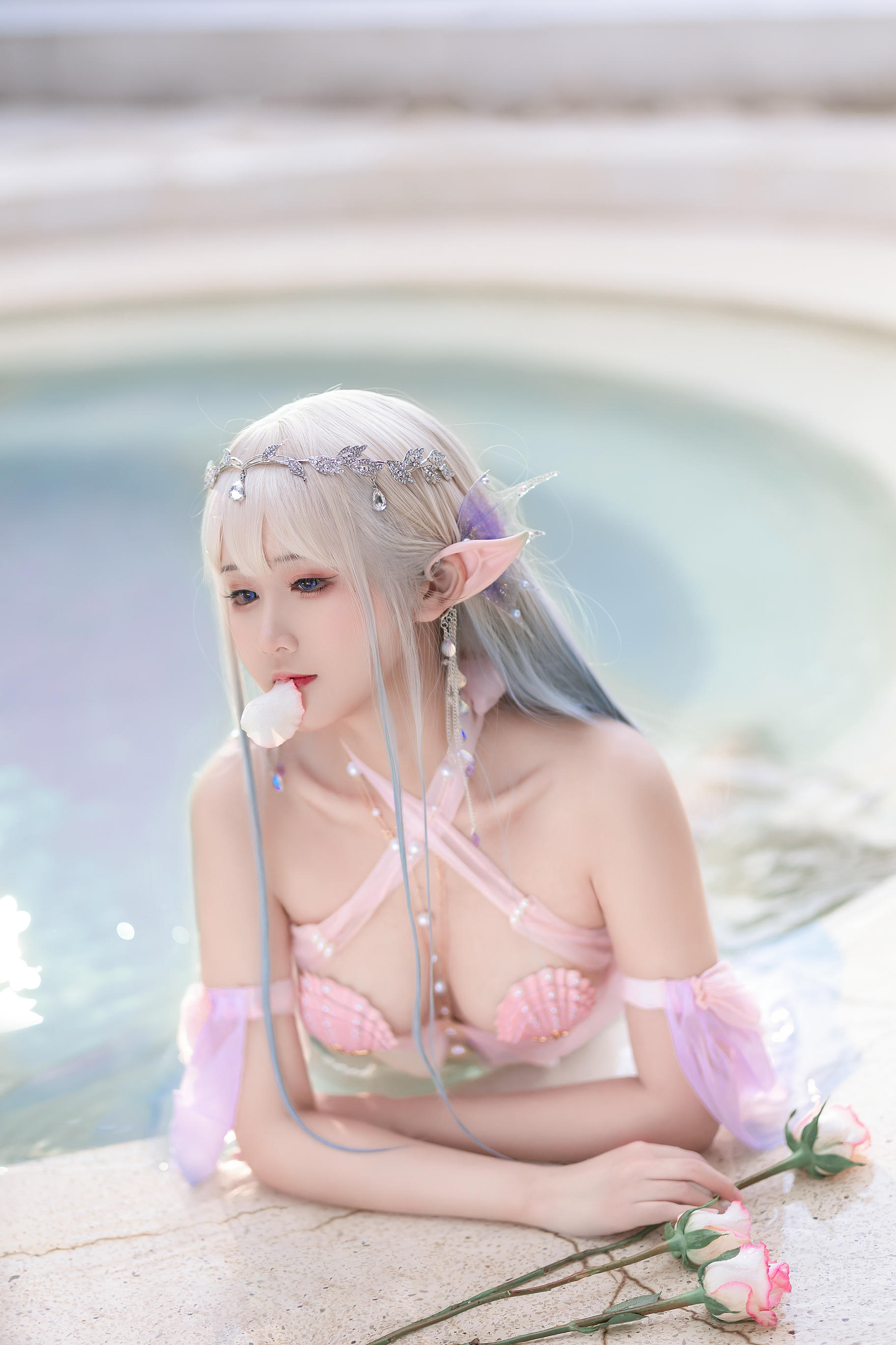 三度_69 NO.061 温泉美人鱼 [40P3V 321MB]_第1集