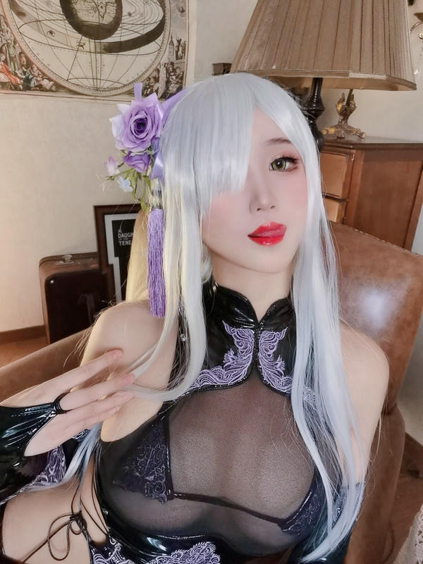 三度_69 NO.063 紫色旗袍[37P-3V-320.1M]_第2集