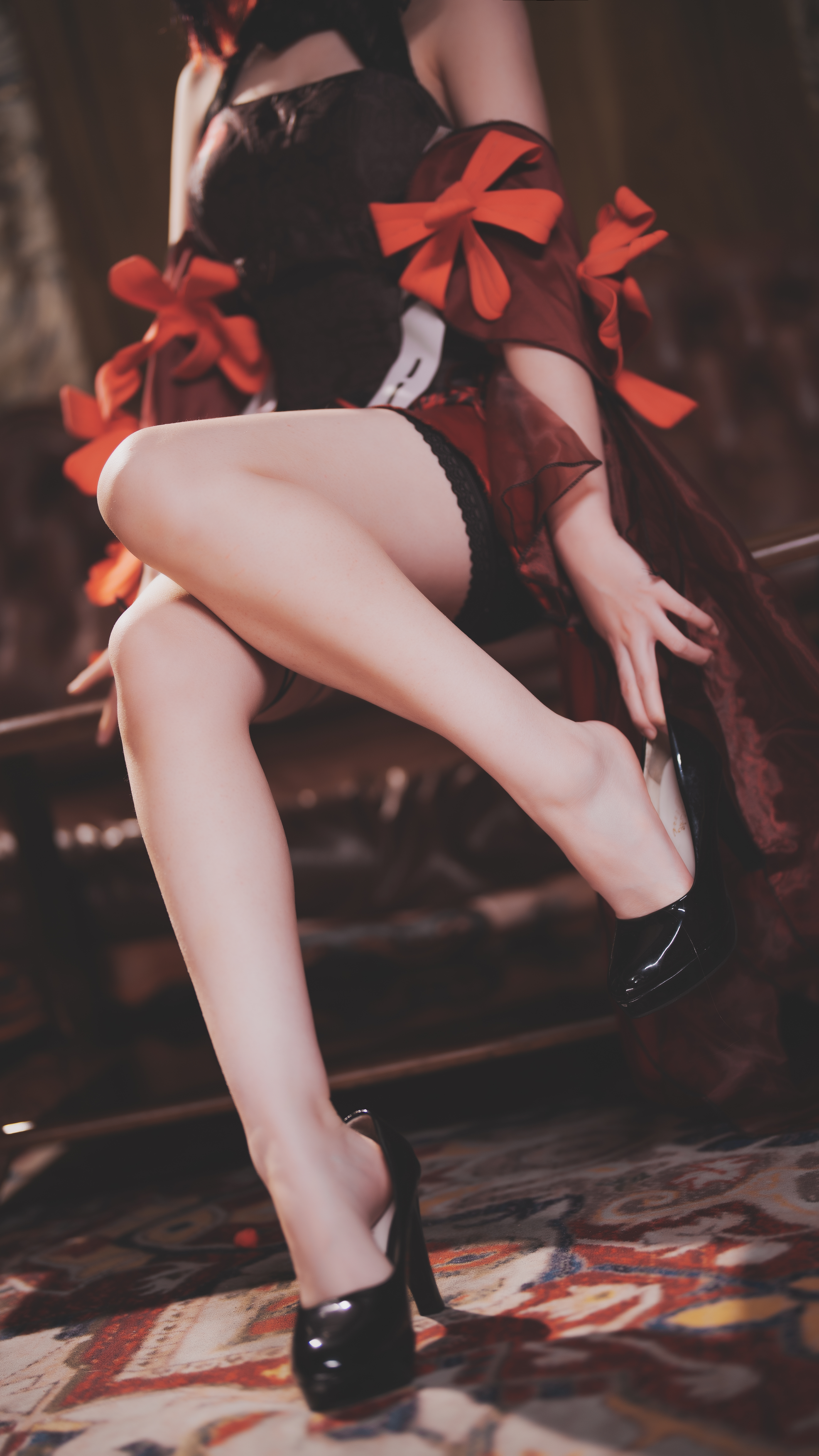 吃货麦麦w-Seele麦麦 NO.002 黑希旗袍物语 [61P8V 976MB]_第1集