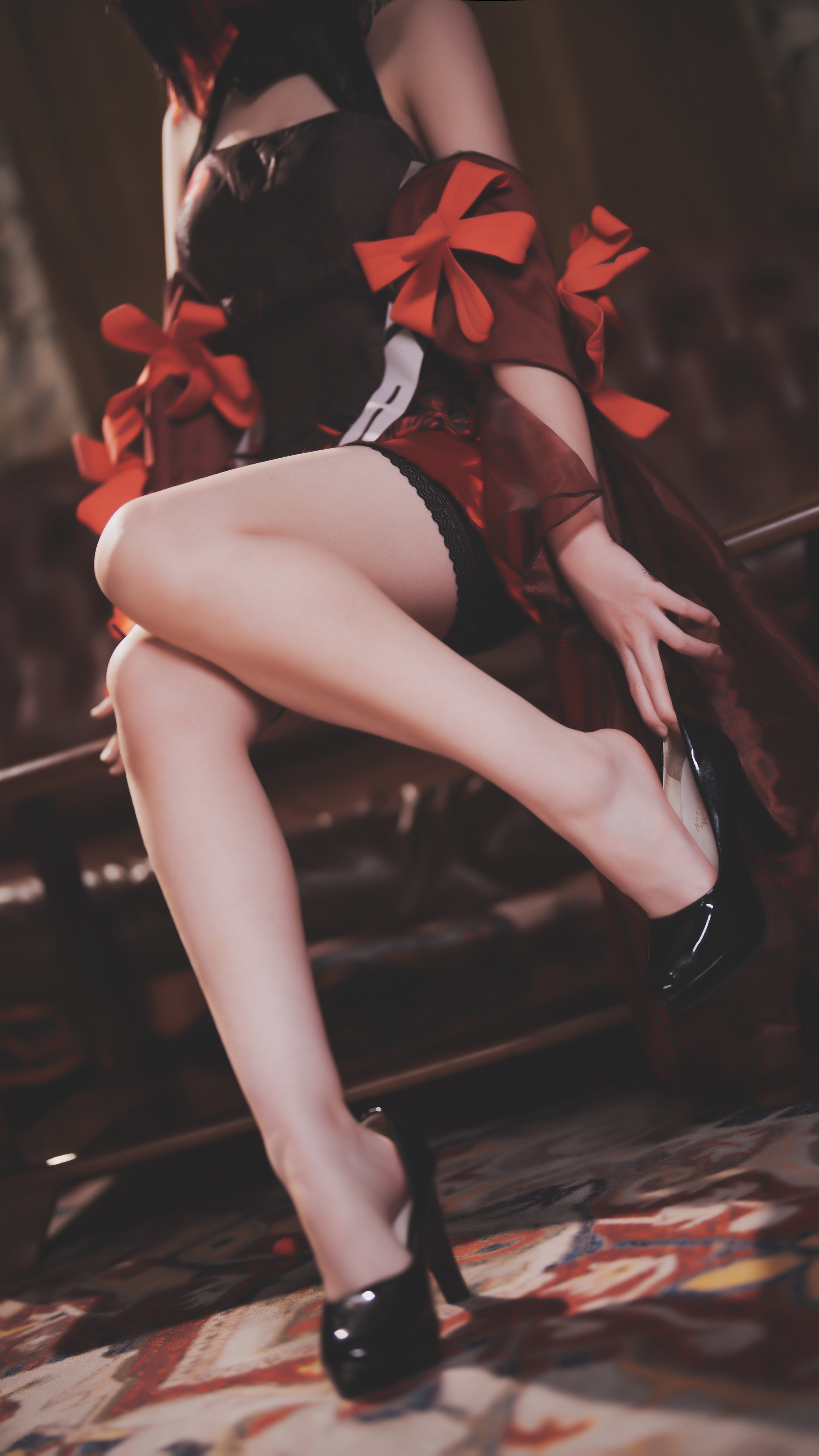 吃货麦麦w-Seele麦麦 NO.002 黑希旗袍物语 [61P8V 976MB]_第1集