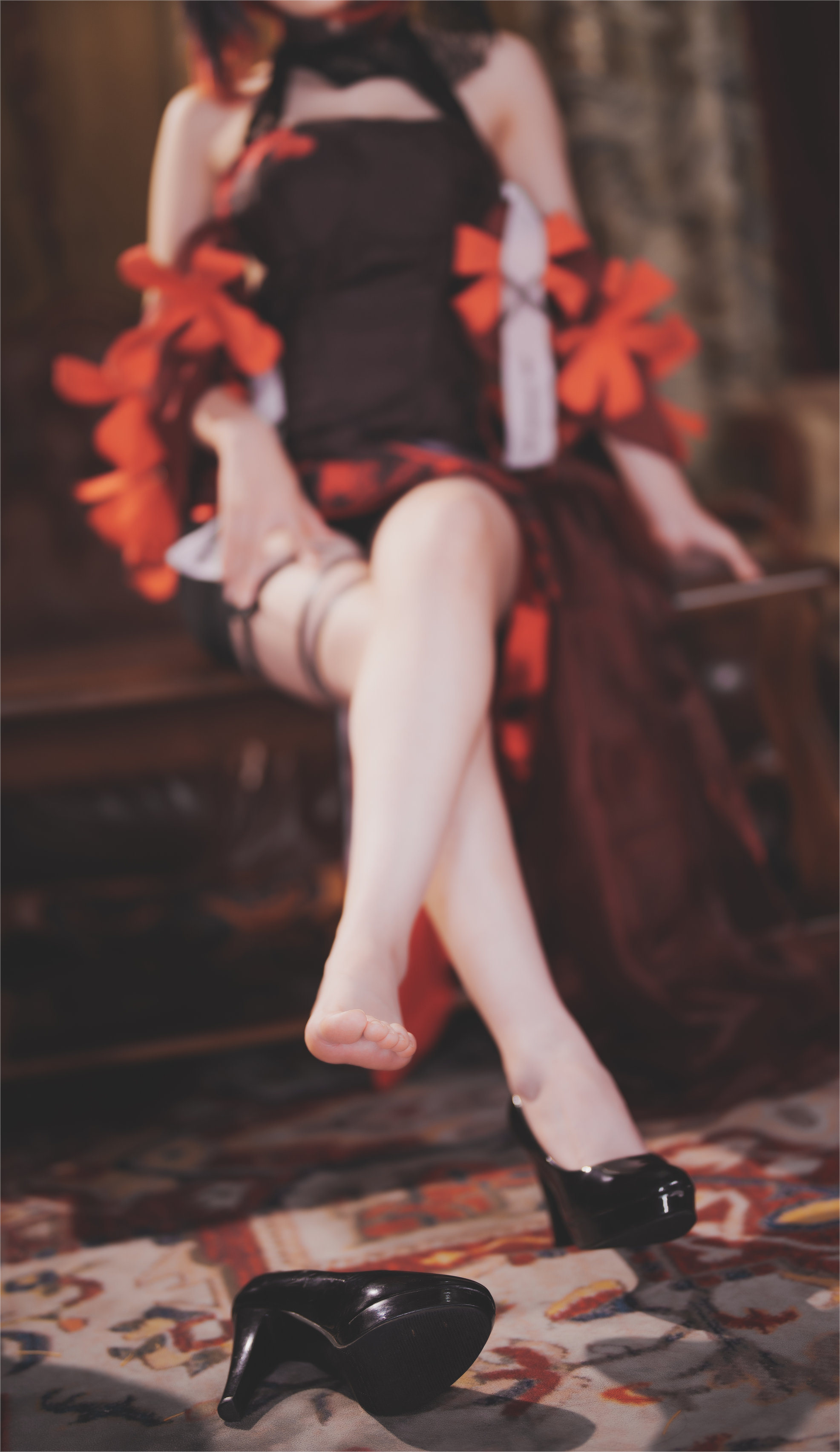 吃货麦麦w-Seele麦麦 NO.002 黑希旗袍物语 [61P8V 976MB]_第1集