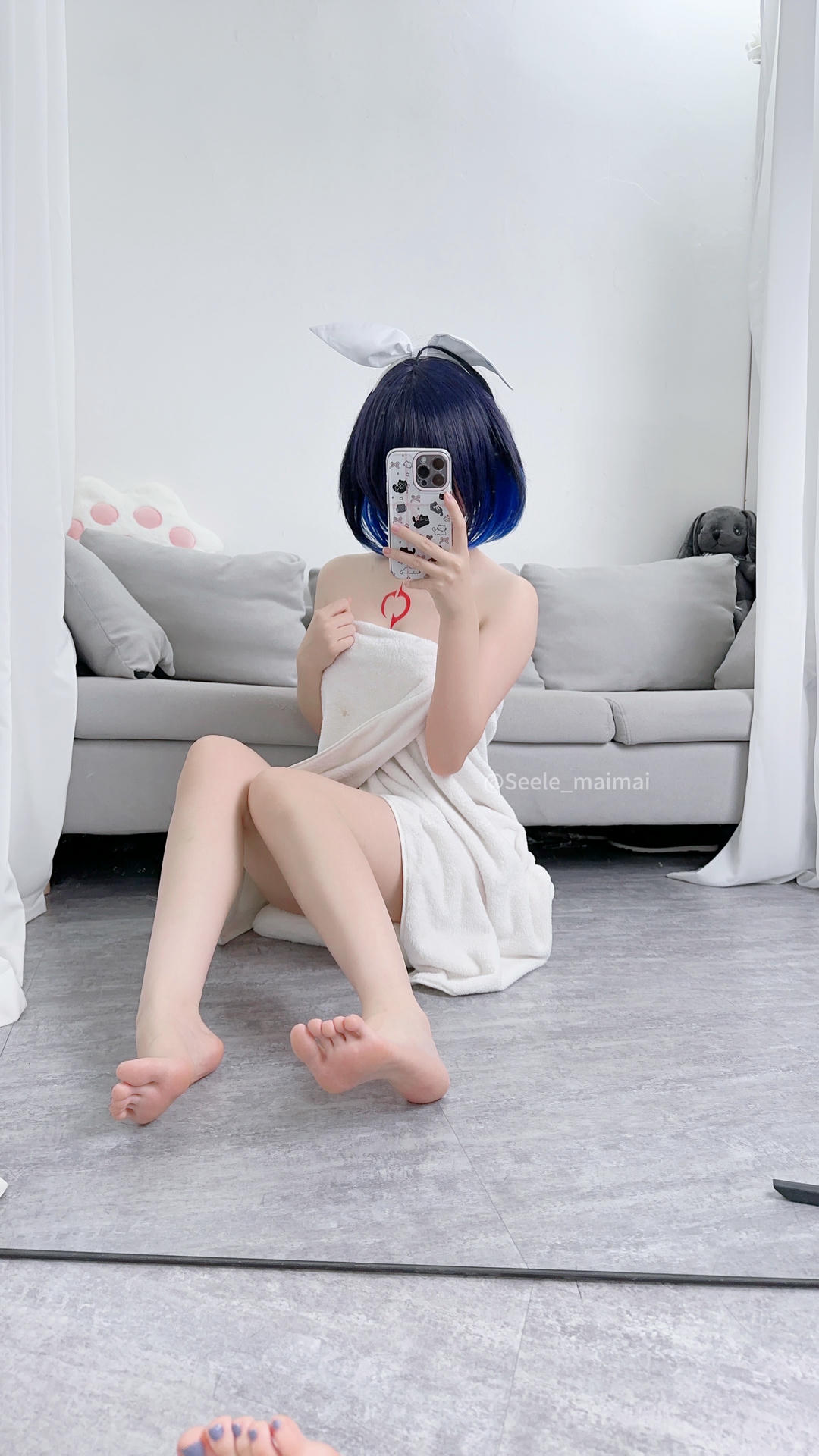 吃货麦麦w-Seele麦麦 NO.005 崩崩温泉 [59P 196MB]_第1集