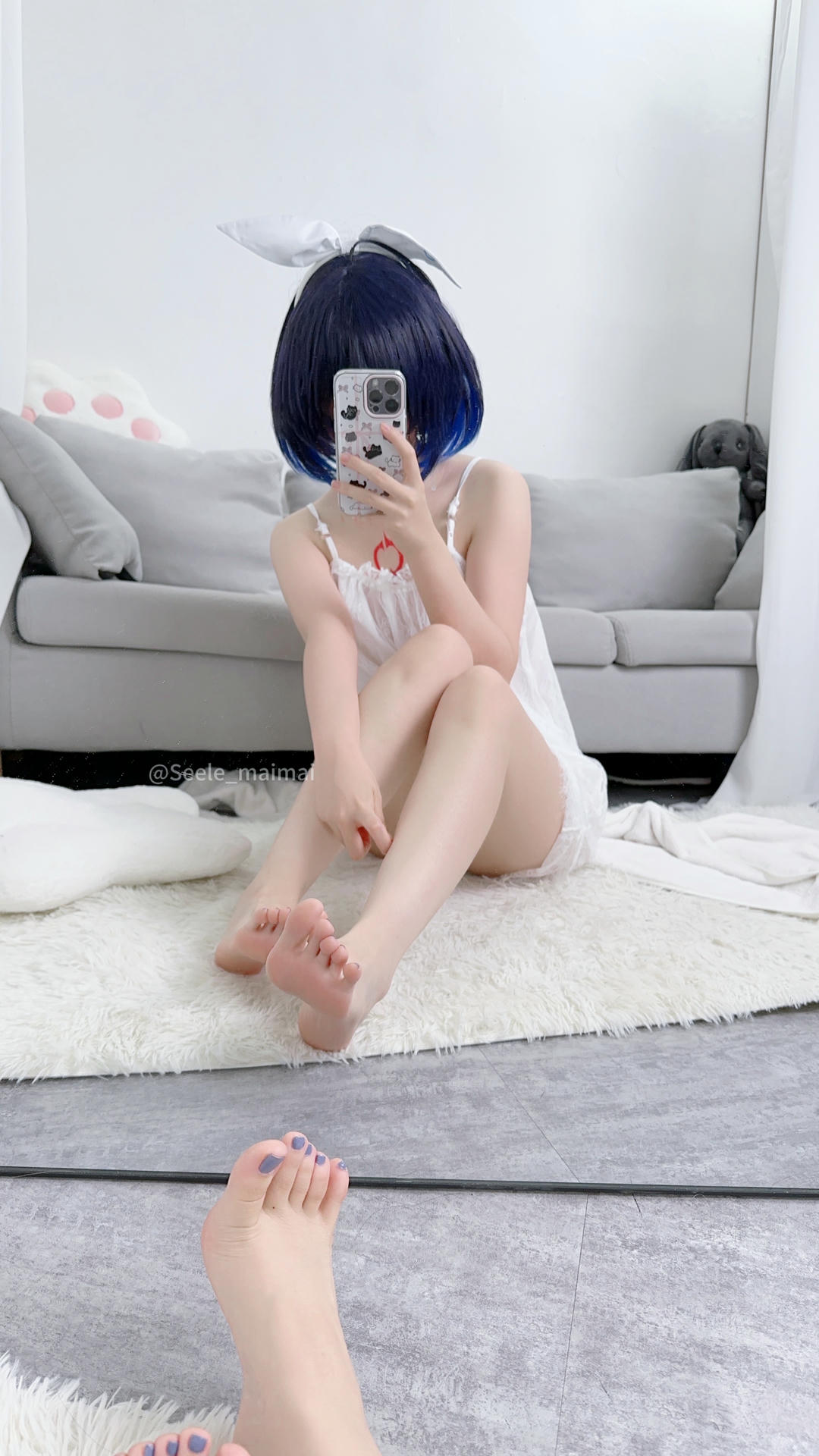 吃货麦麦w-Seele麦麦 NO.005 崩崩温泉 [59P 196MB]_第2集