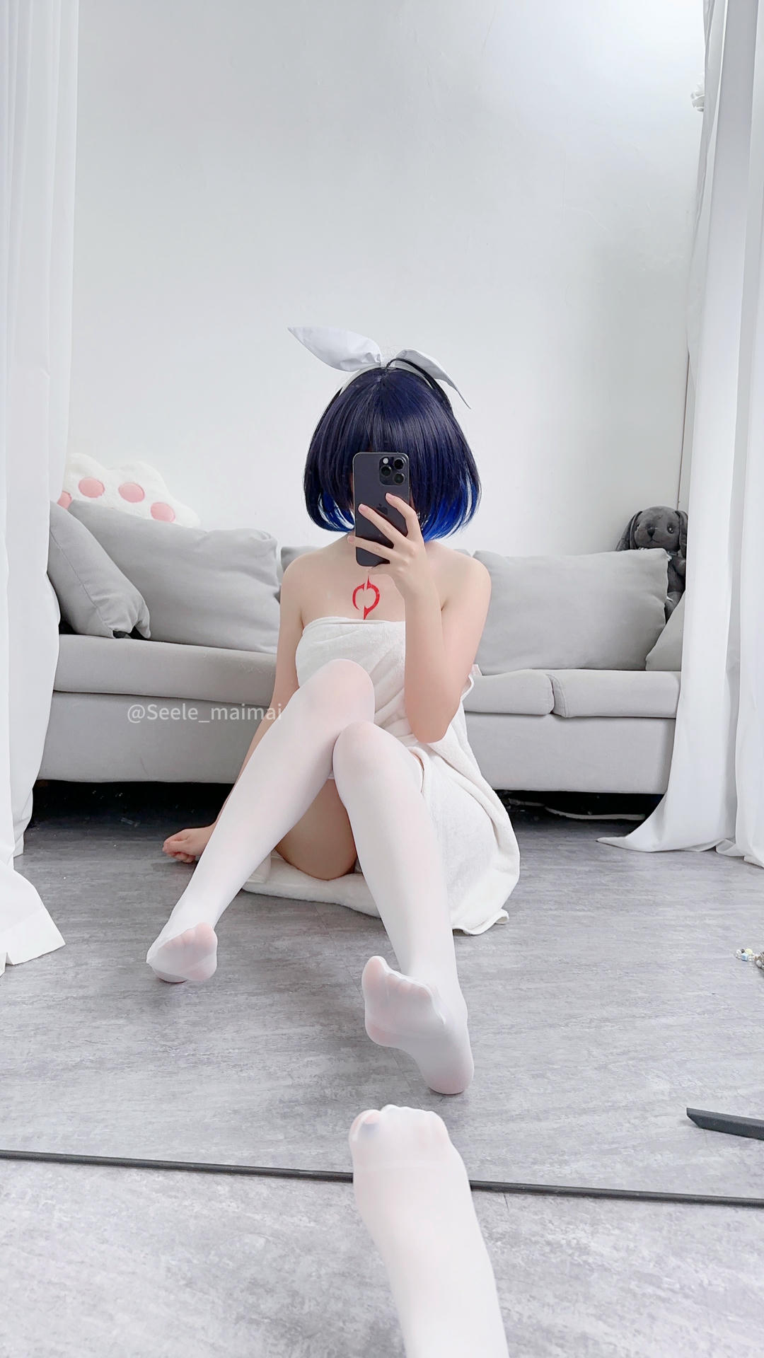 吃货麦麦w-Seele麦麦 NO.005 崩崩温泉 [59P 196MB]_第1集