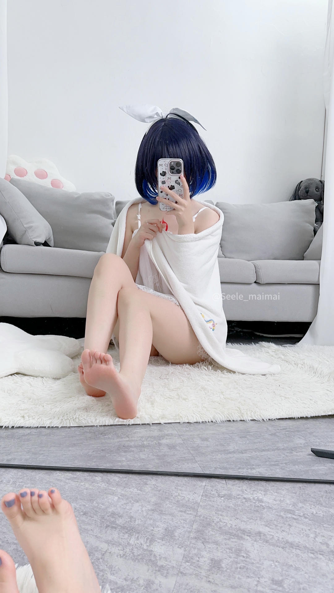 吃货麦麦w-Seele麦麦 NO.005 崩崩温泉 [59P 196MB]_第2集