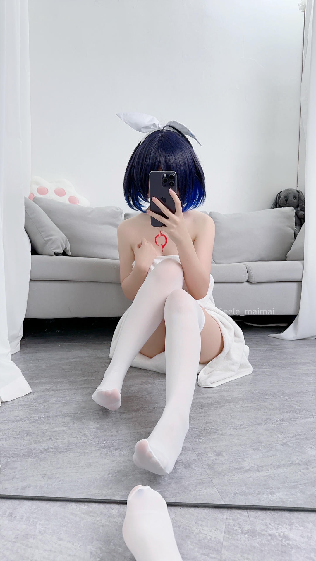 吃货麦麦w-Seele麦麦 NO.005 崩崩温泉 [59P 196MB]_第1集