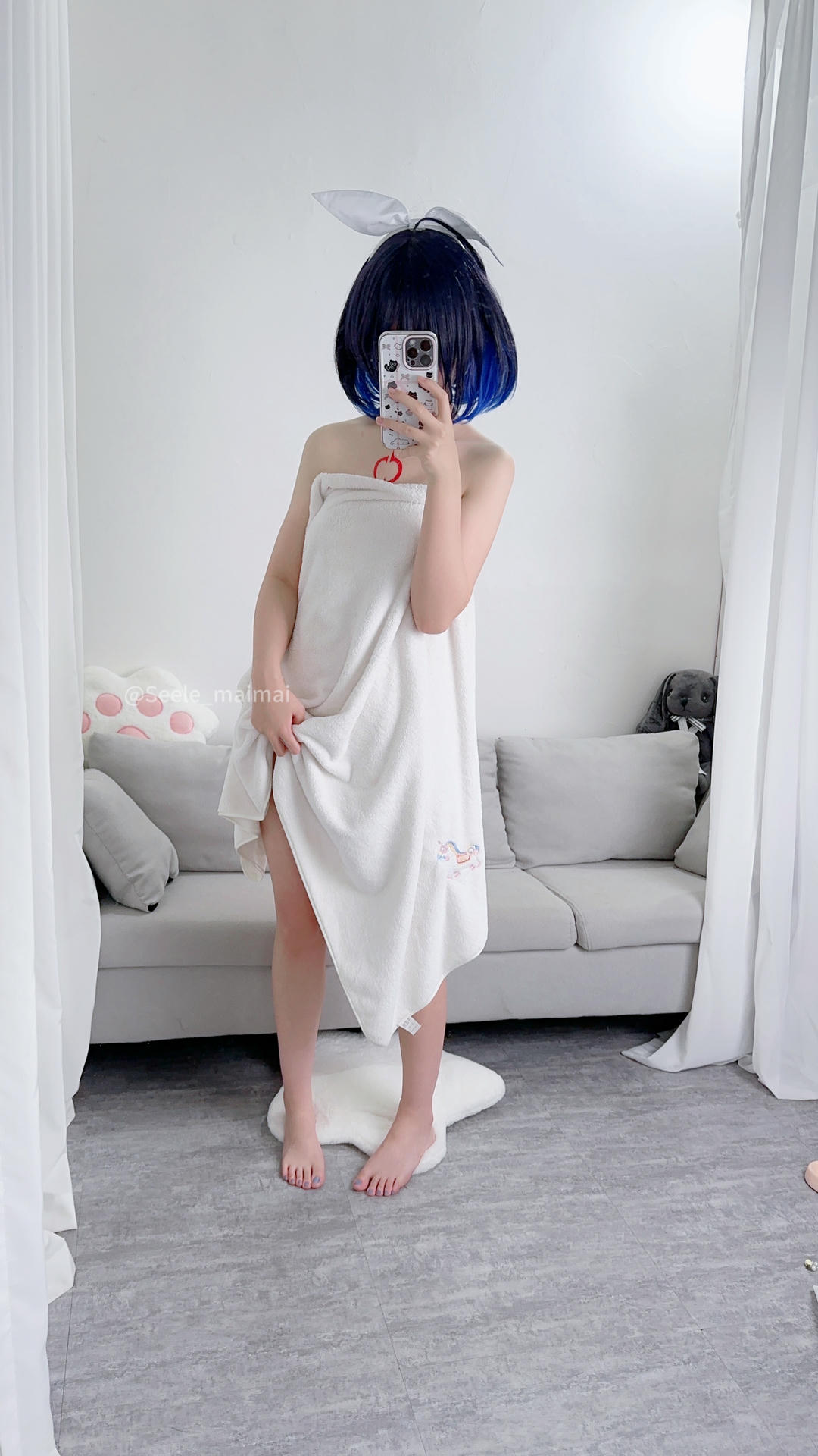 吃货麦麦w-Seele麦麦 NO.005 崩崩温泉 [59P 196MB]_第1集