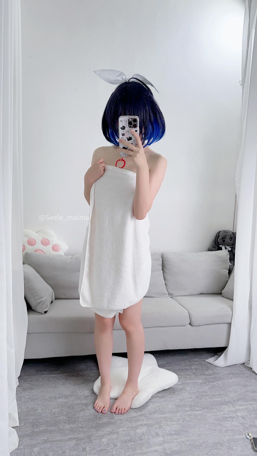 吃货麦麦w-Seele麦麦 NO.005 崩崩温泉 [59P 196MB]_第1集