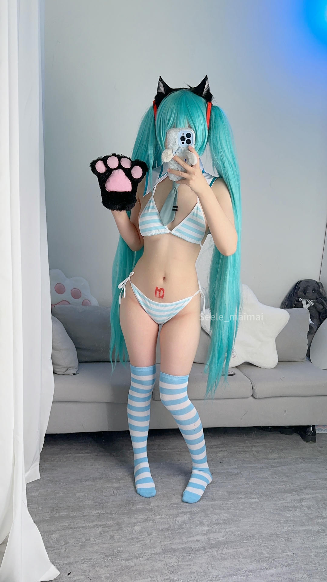 吃货麦麦w-Seele麦麦 NO.007 初音 [80P 273MB]_第2集