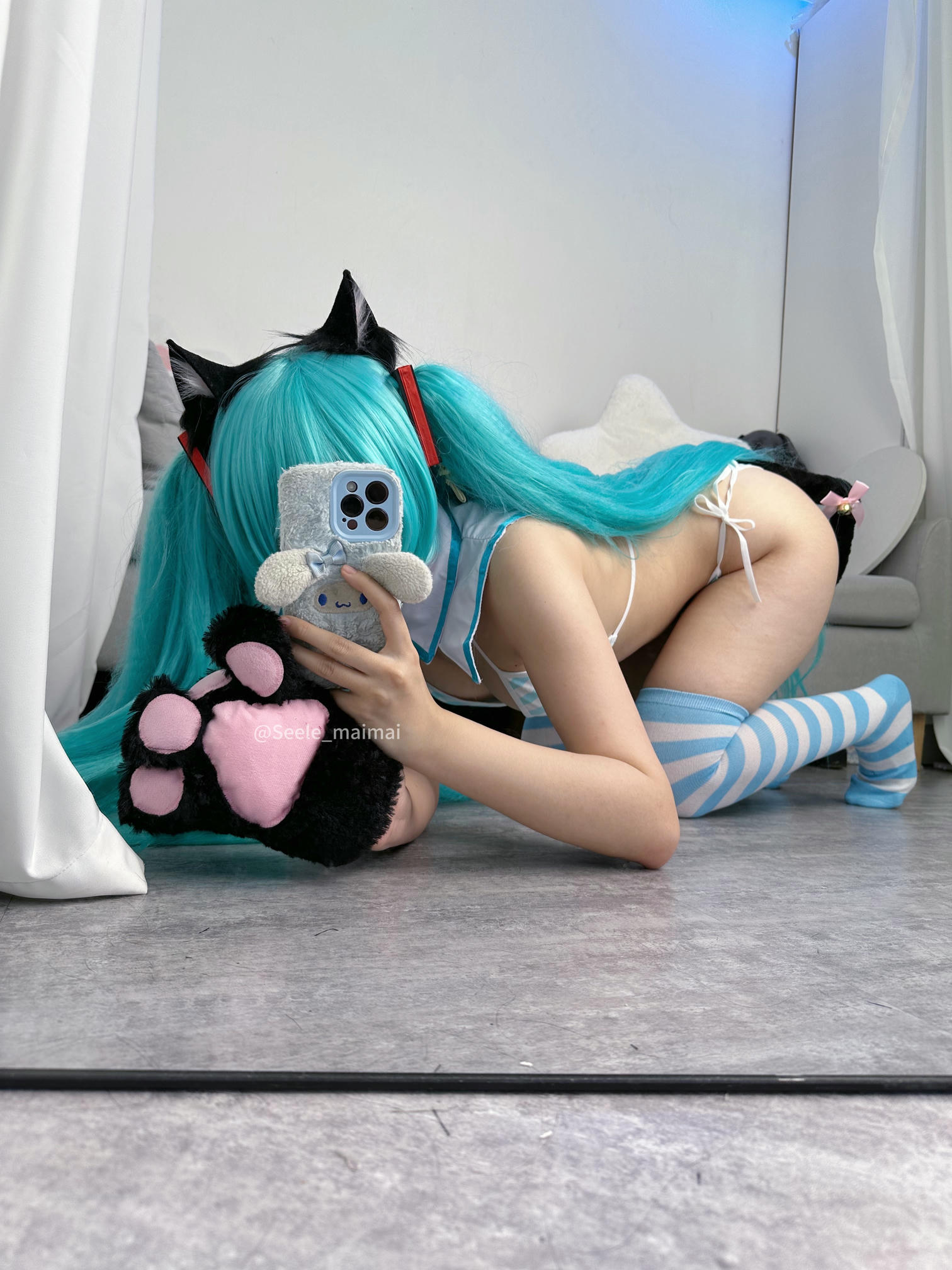 吃货麦麦w-Seele麦麦 NO.007 初音 [80P 273MB]_第2集